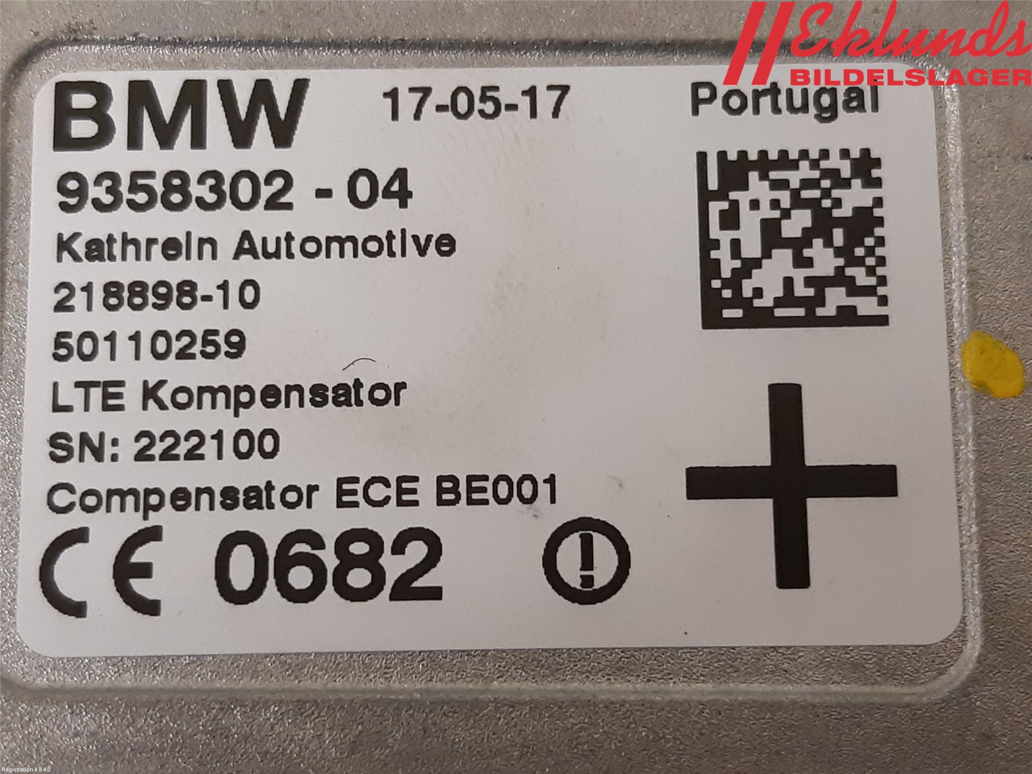 BMW X3 G01 18- Styrenhet Övrigt