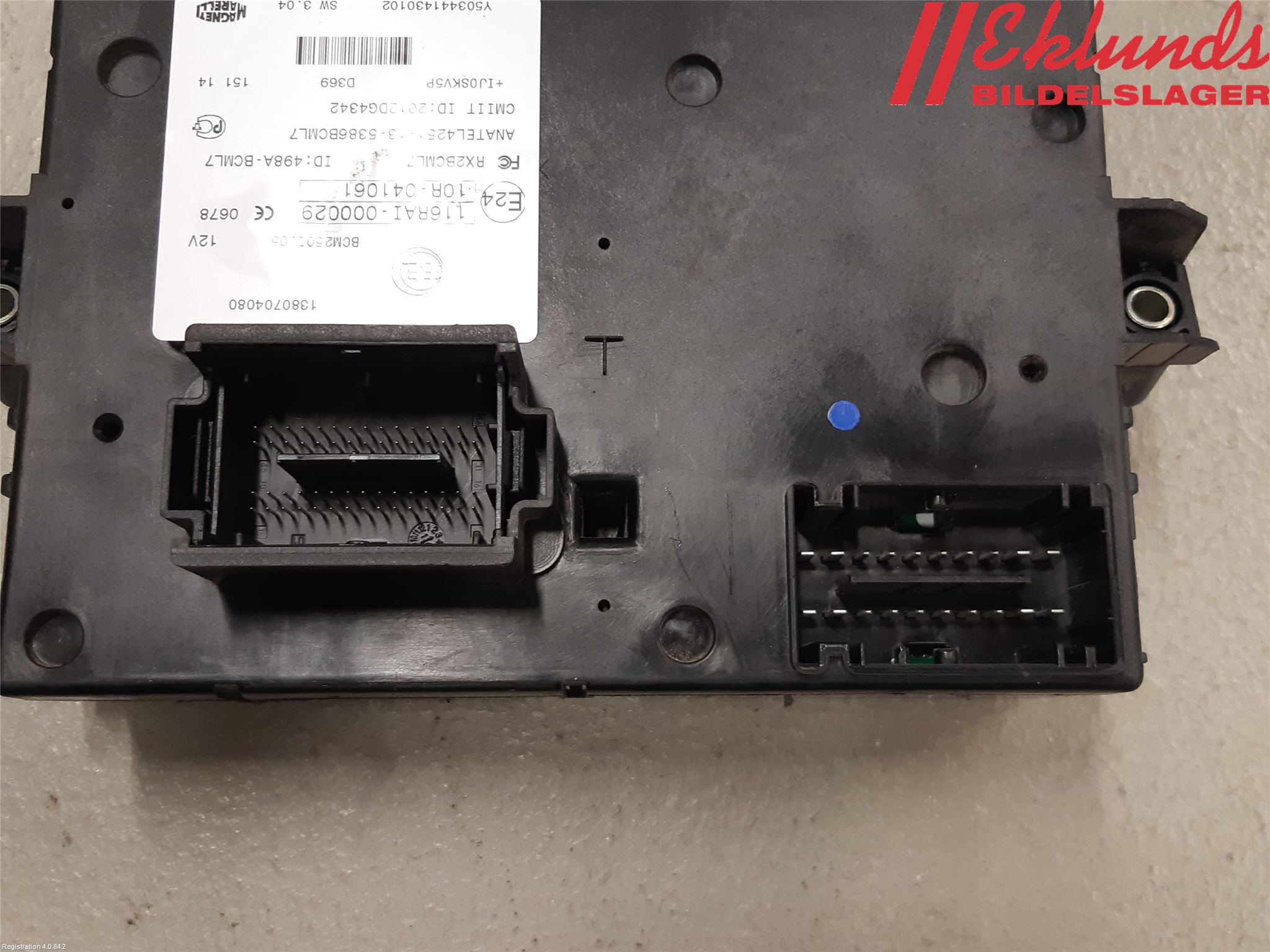 Fiat DUCATO 07-15 Säkringsdosa-Elcentral