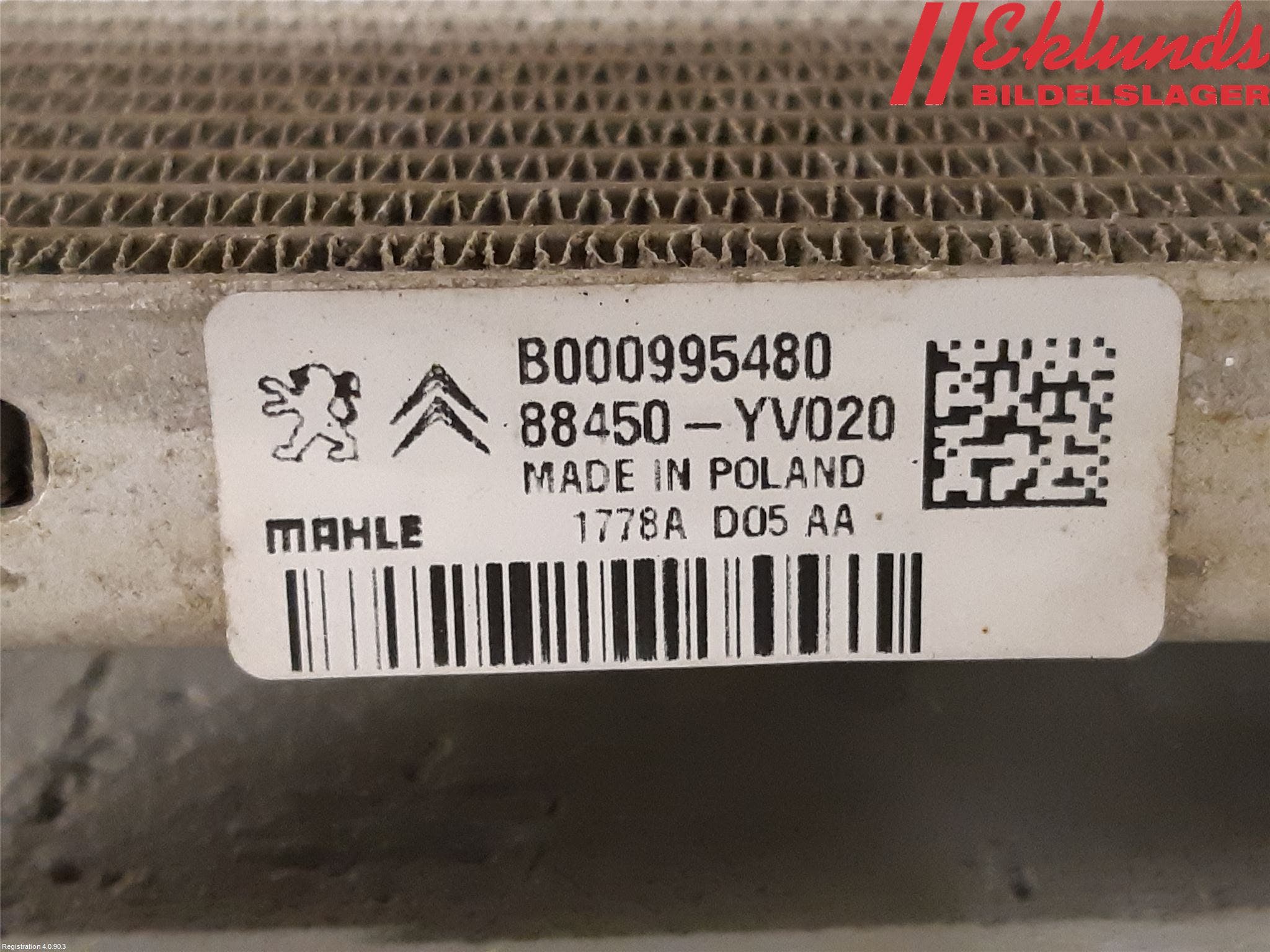 Peugeot 108 15-22 Ac Kondensor-Kylare