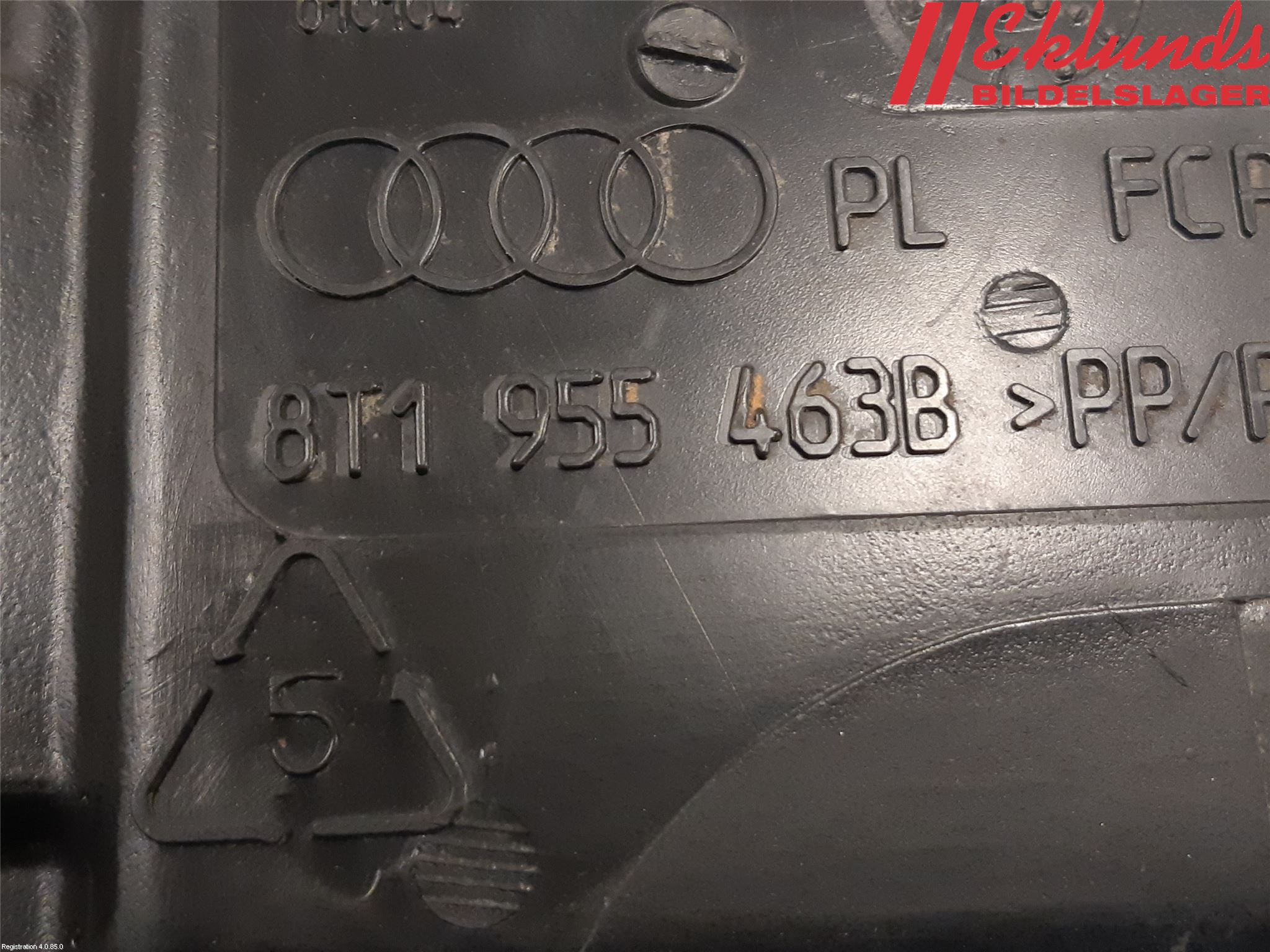 Audi A4/S4 08-11 Spolartank Påfyllningsrör