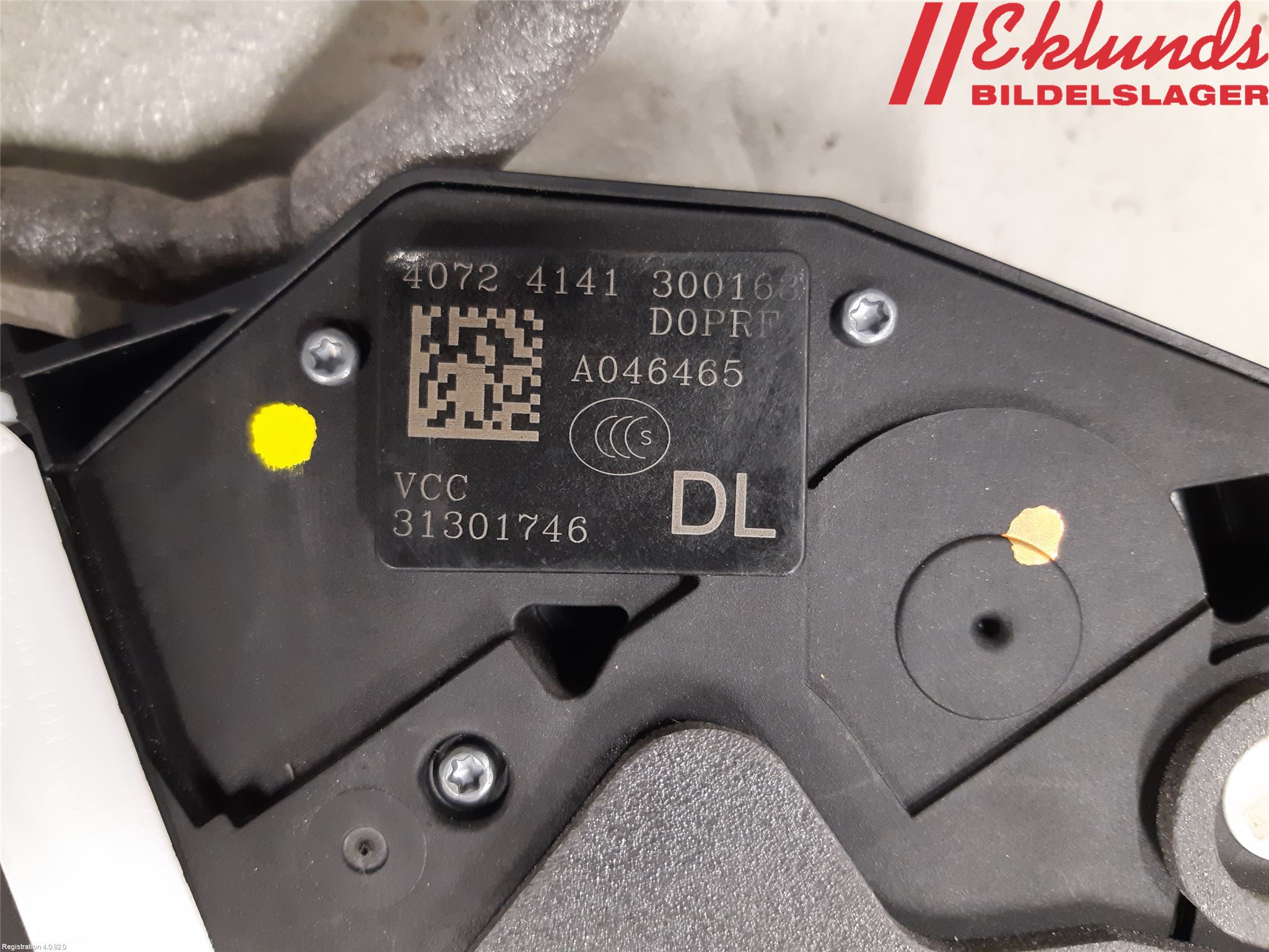 Volvo V60 14-18 Låskista-Dörrlås