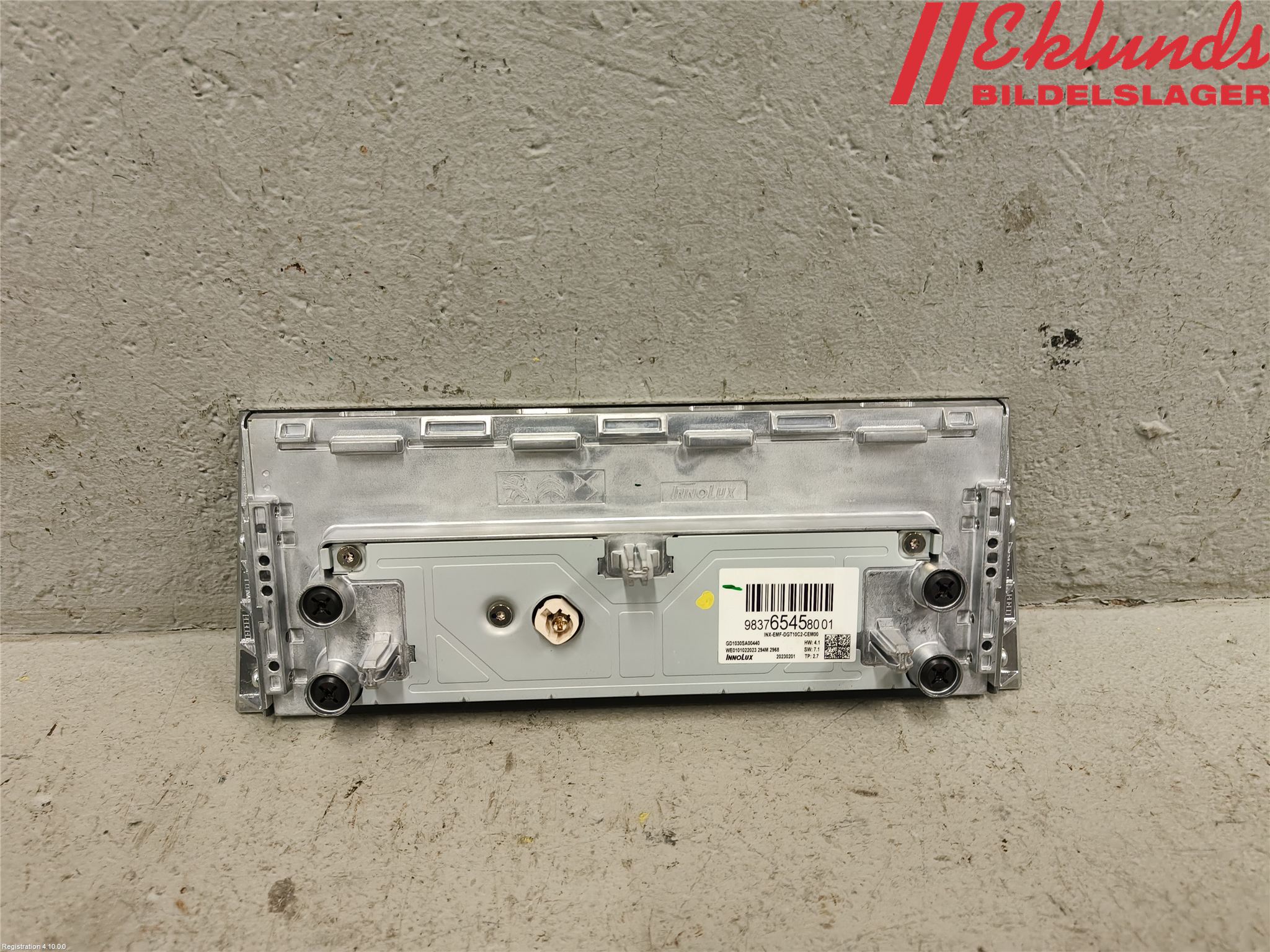 Peugeot 308/E-308 21- Multifunktionsdisplay