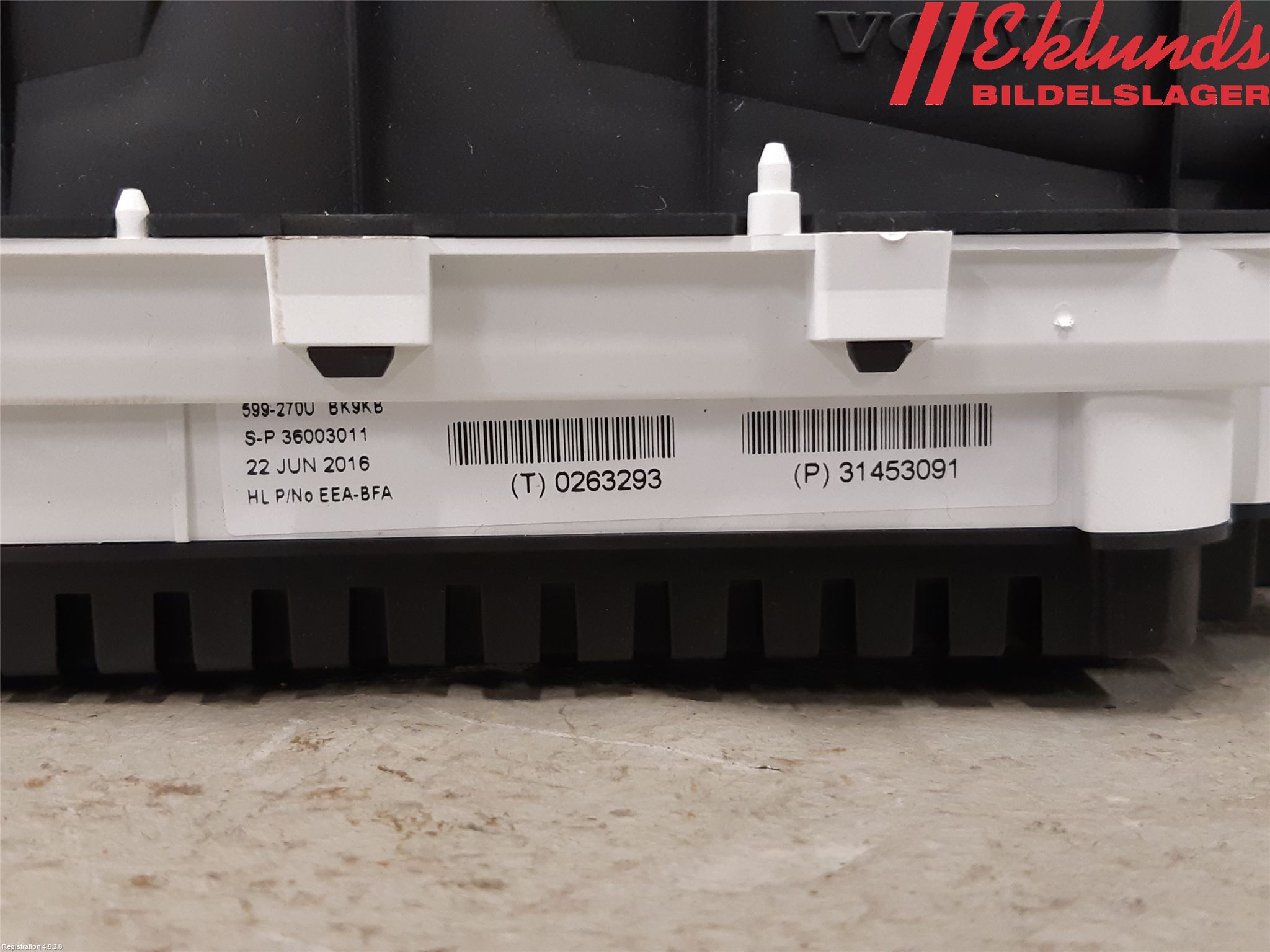 Volvo XC60 14-17 Instrument Komb