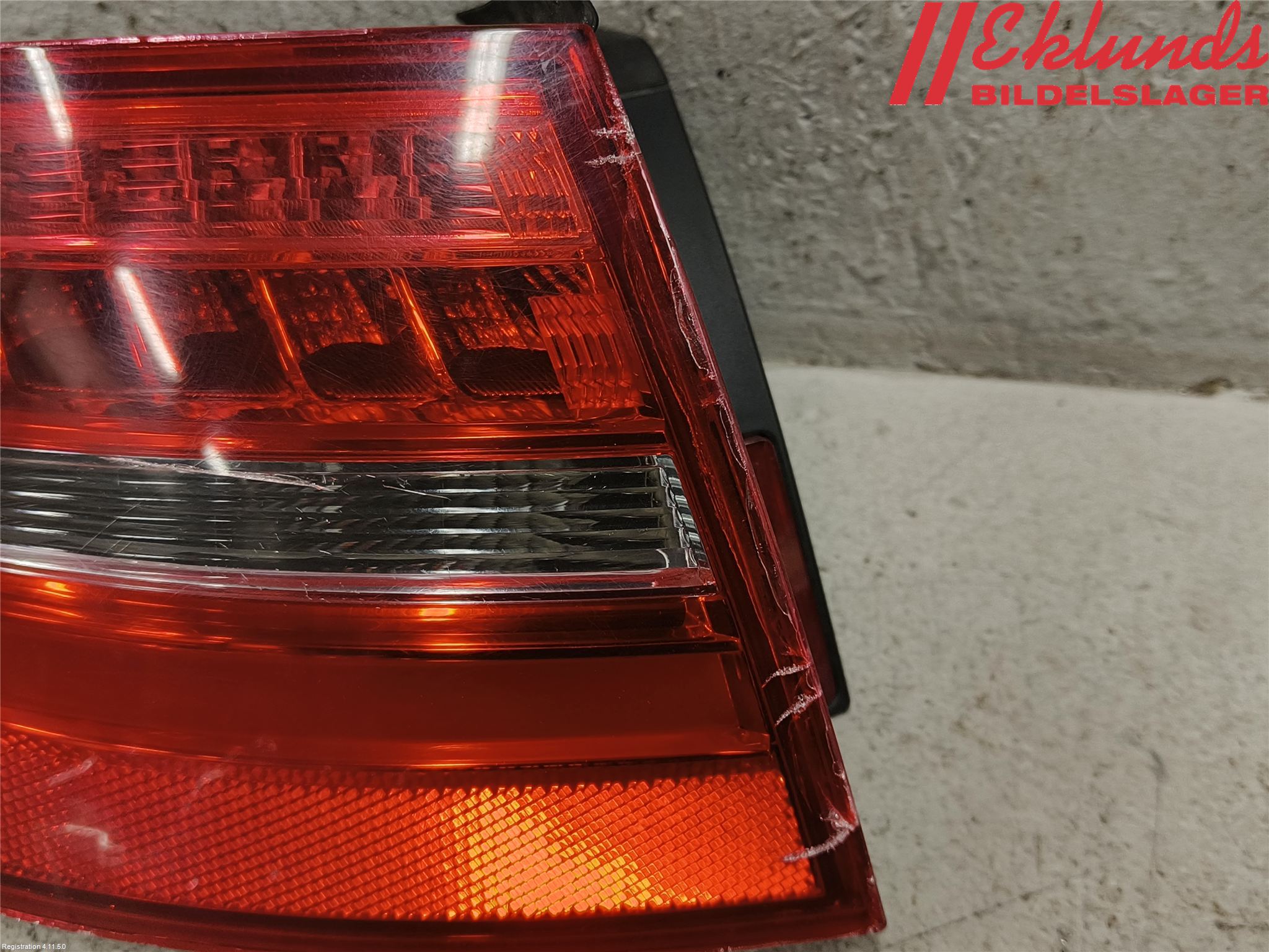 Audi A4 12-15 Bakljus Vänster