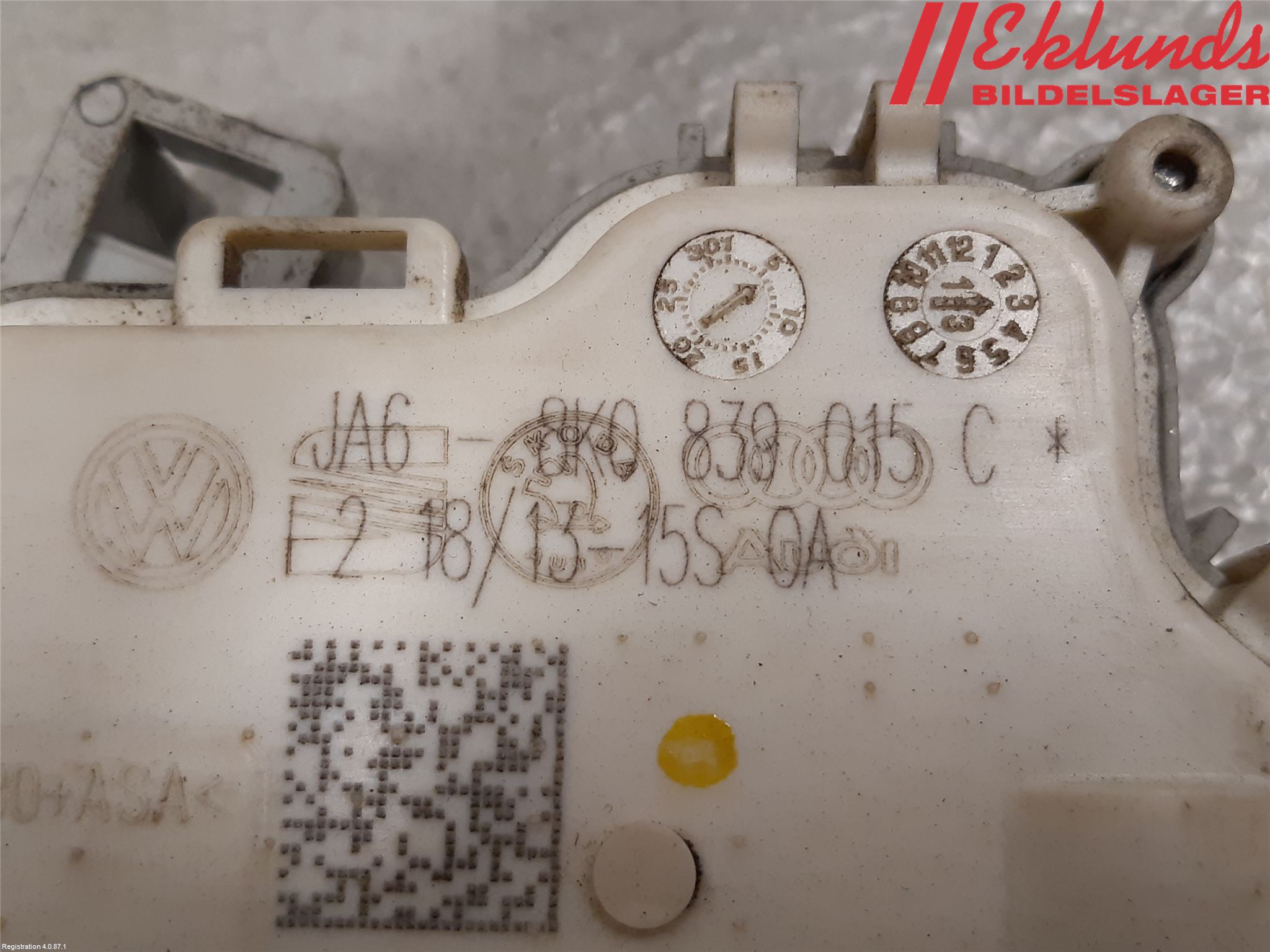 Audi A4 12-15 Låskista-Dörrlås