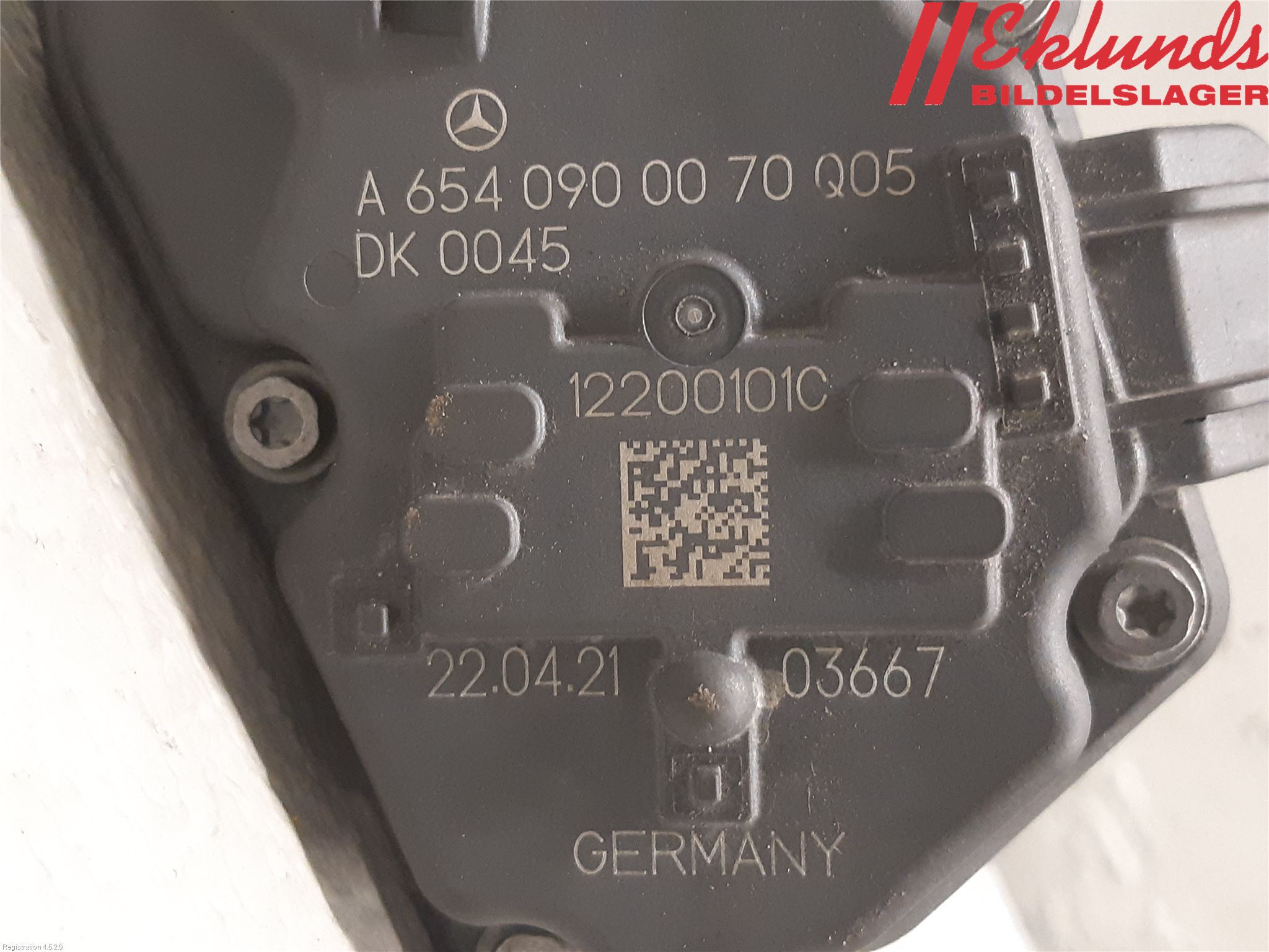 Mercedes-Benz MB VITO/V-KLASS (W640,W447,W448) 14- Injspjällhus