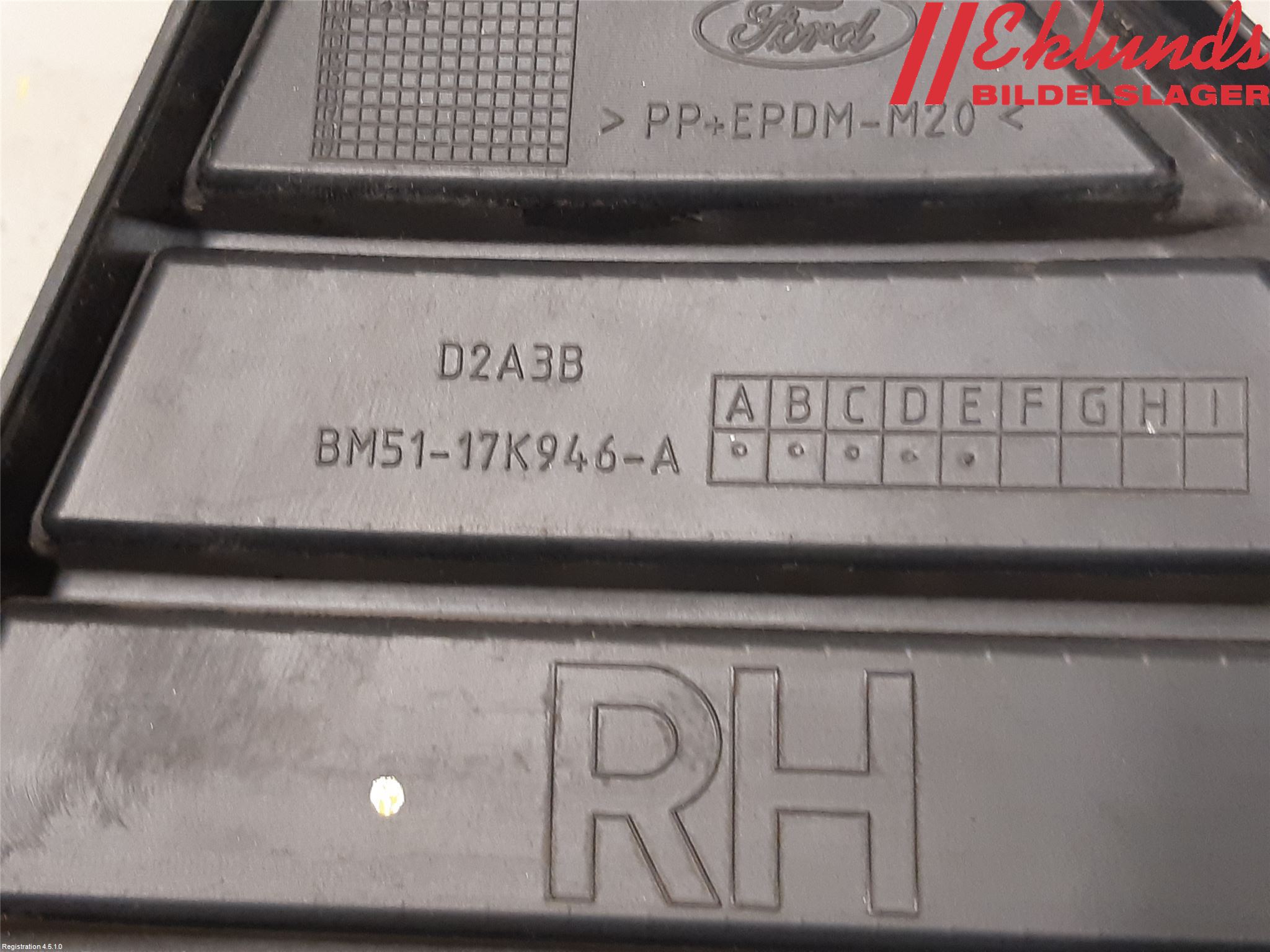Ford FOCUS 11-14 Stöt Utfyllnad-List-Grill
