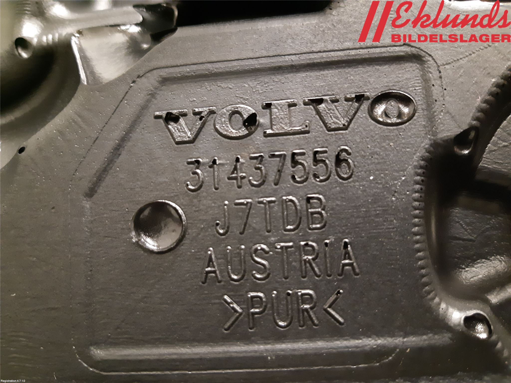 Volvo XC90/RECHARGE 16- Motorkåpa