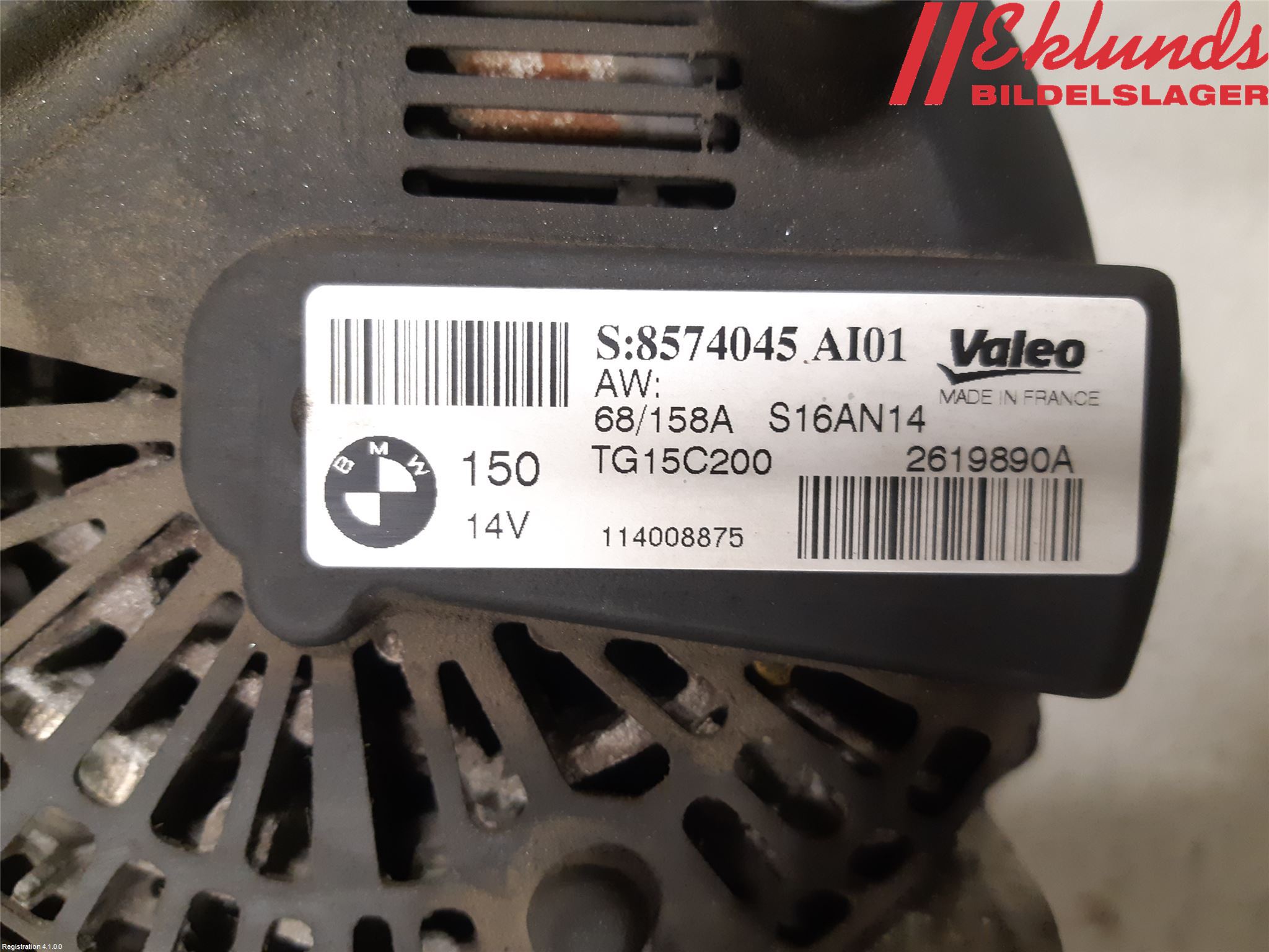 Toyota VERSO 09-18 Generator