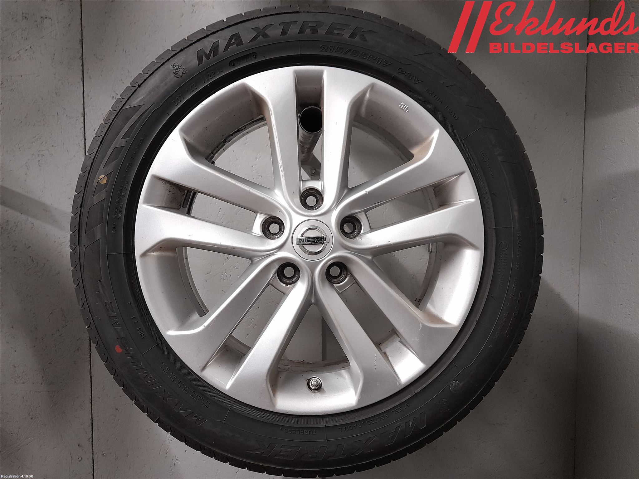 Nissan JUKE 14-19 Sommardäck Alumfälg 4St