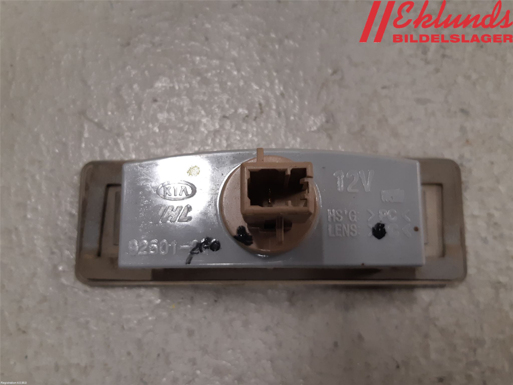 Kia OPTIMA 00-15 Skylt Belysning