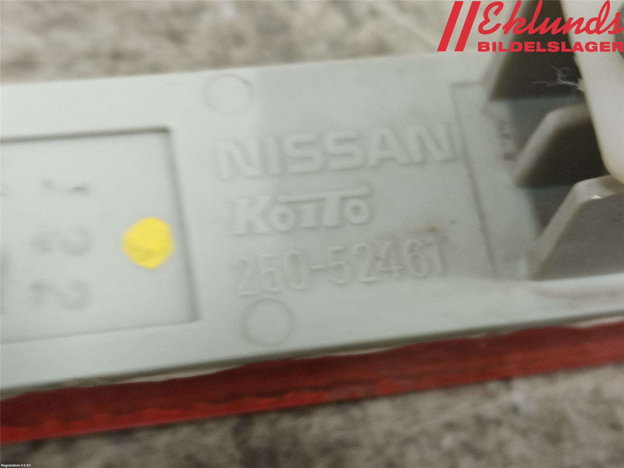 Nissan JUKE 10-14 Dimljus/Reflex Bak