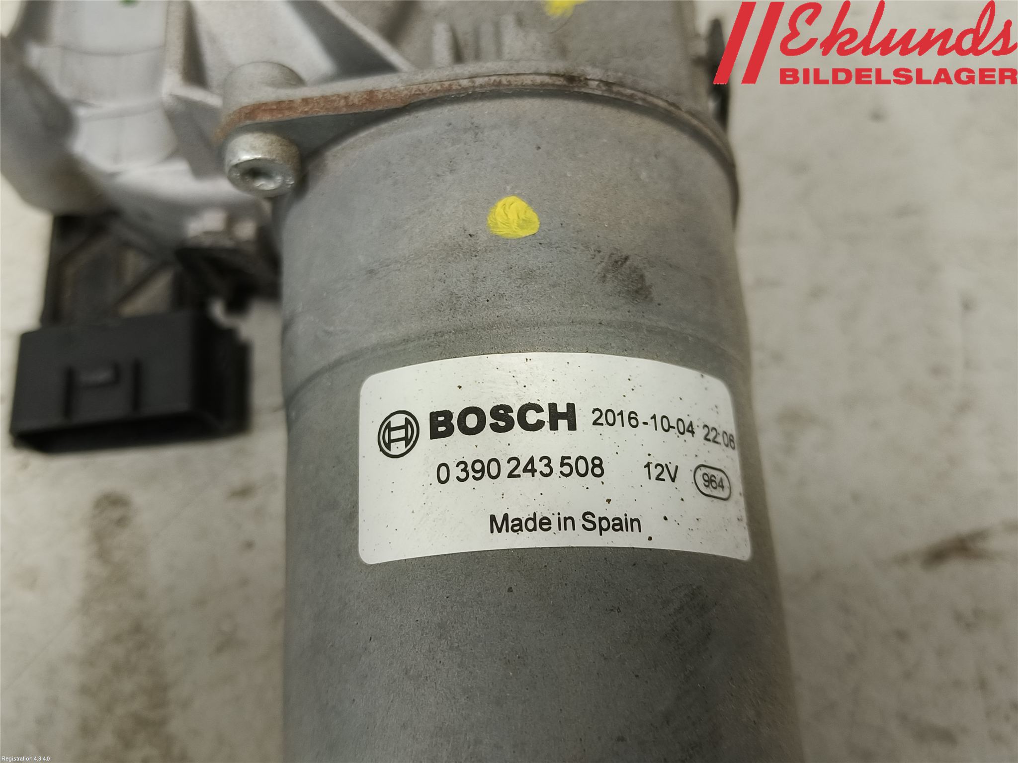 Fiat TALENTO 16- Torkarmotor Vindruta