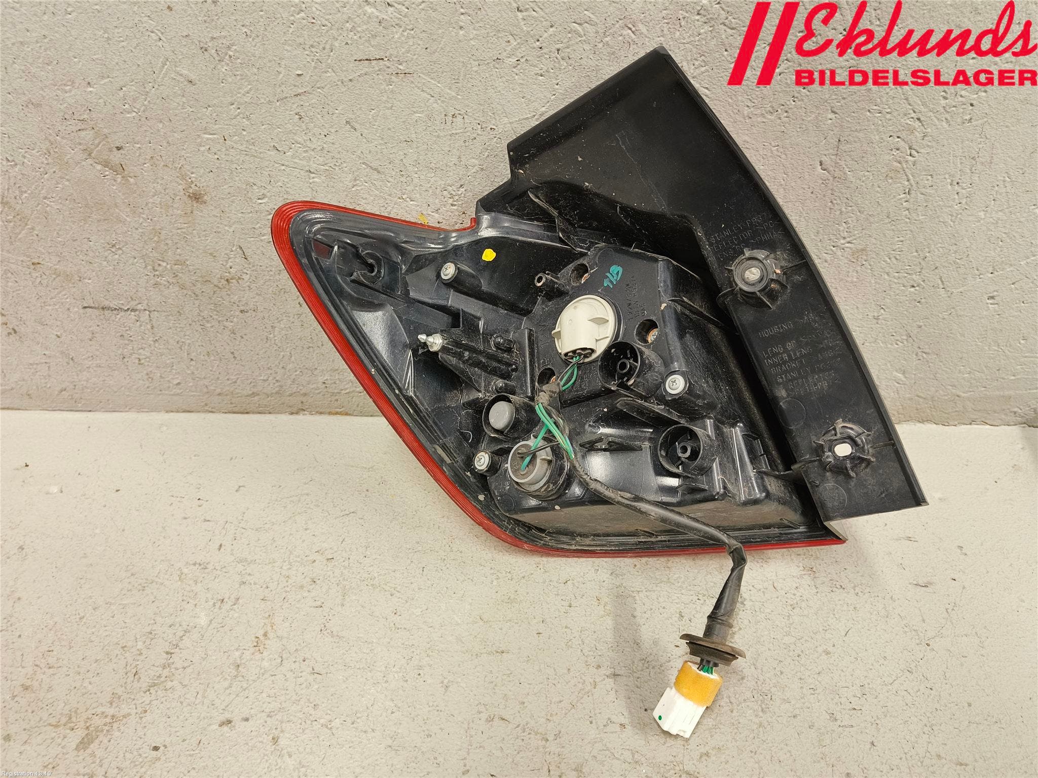 Mitsubishi ASX 10-22 Bakljus Höger