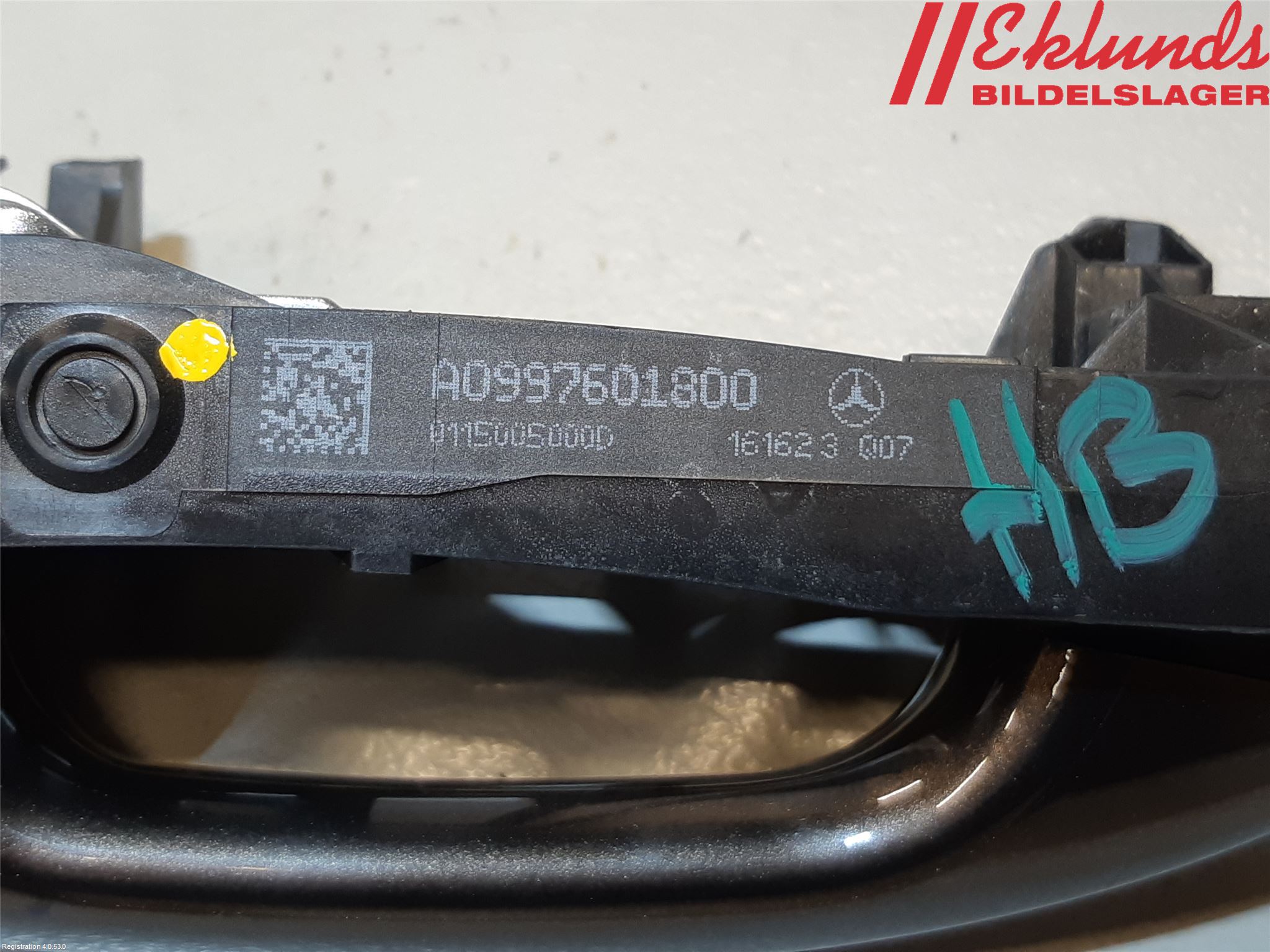 Mercedes-Benz MB E-KLASS (W213) 16-23 Dörrhandtag Yttre Hö