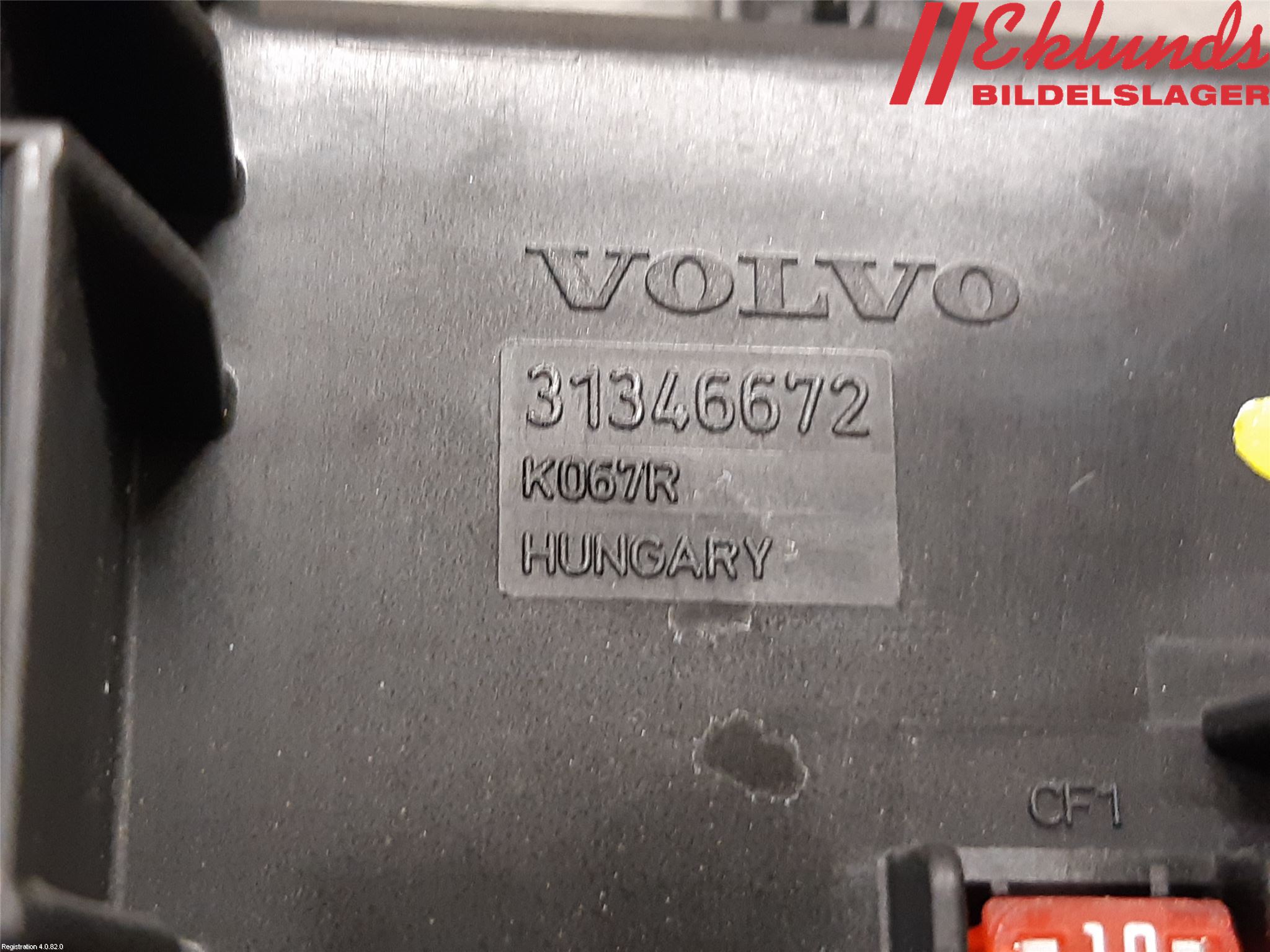 Volvo V90 17->> Säkringsdosa-Elcentral