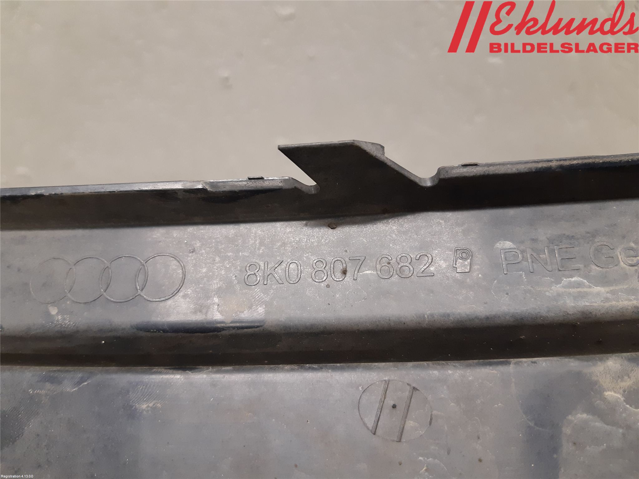Audi A4/S4 08-11 Stöt Utfyllnad-List-Grill