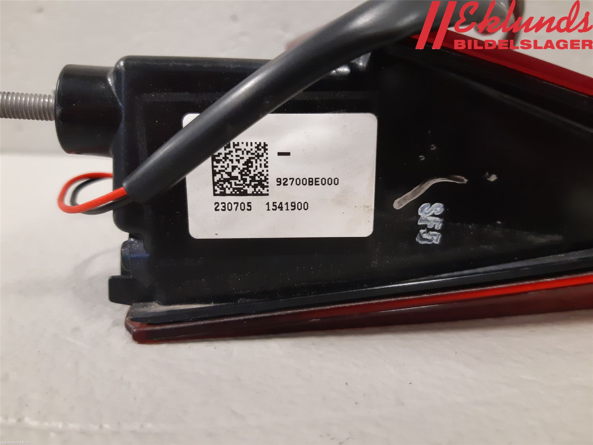 Hyundai KONA/ELECTRIC SX2 23- Bromsljus Bakruta