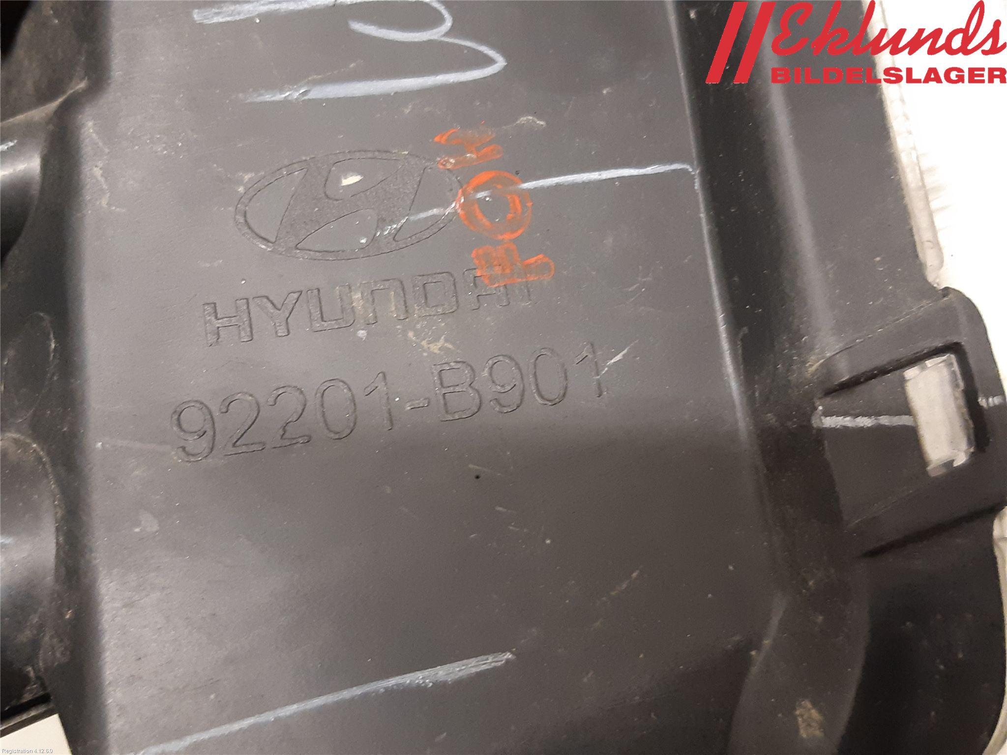 Hyundai i10 BA 14-16 Positionsljus Fram Vä