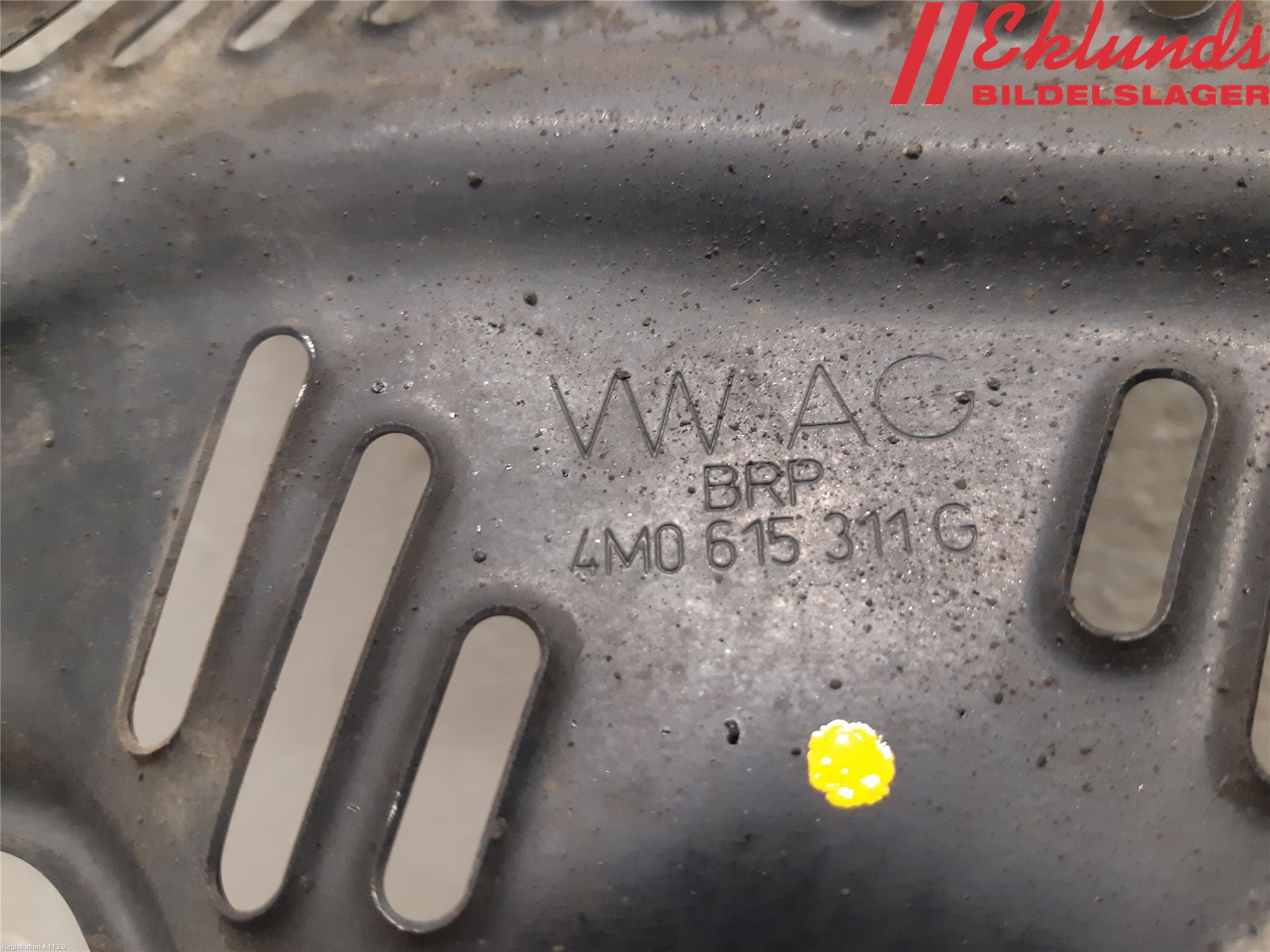 Audi E-TRON, S GE 19- Bromssköld Fram