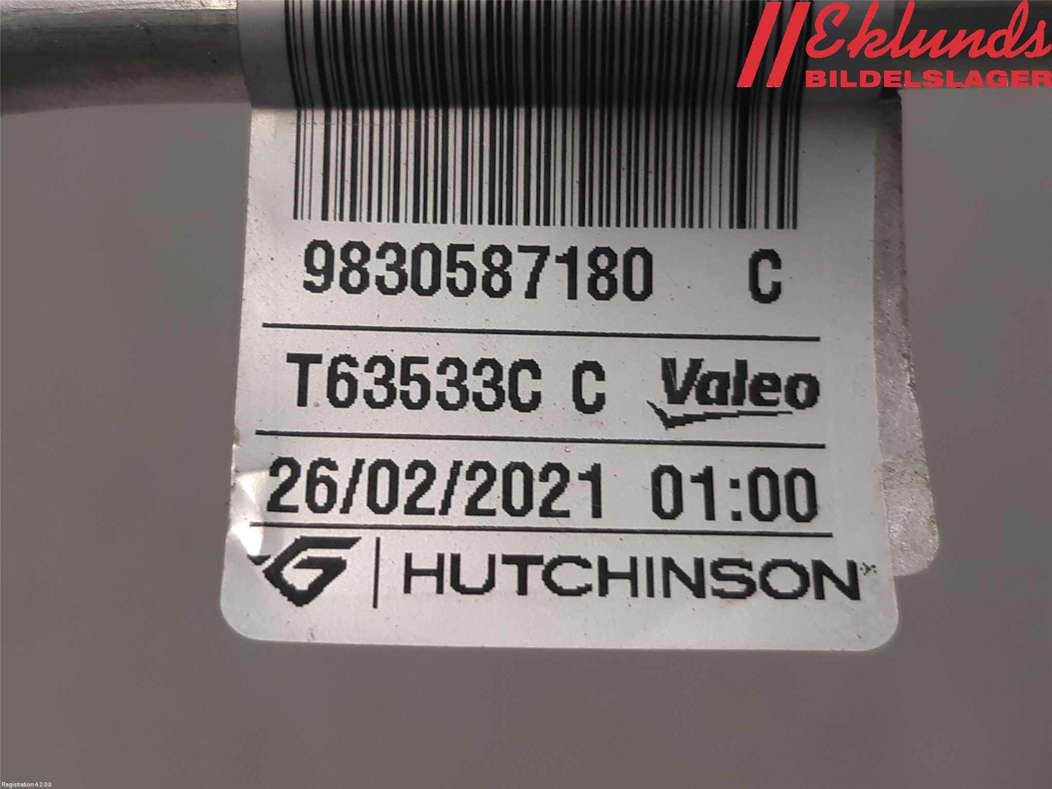 Peugeot 2008/E-2008 20- Ac Slang-Rör