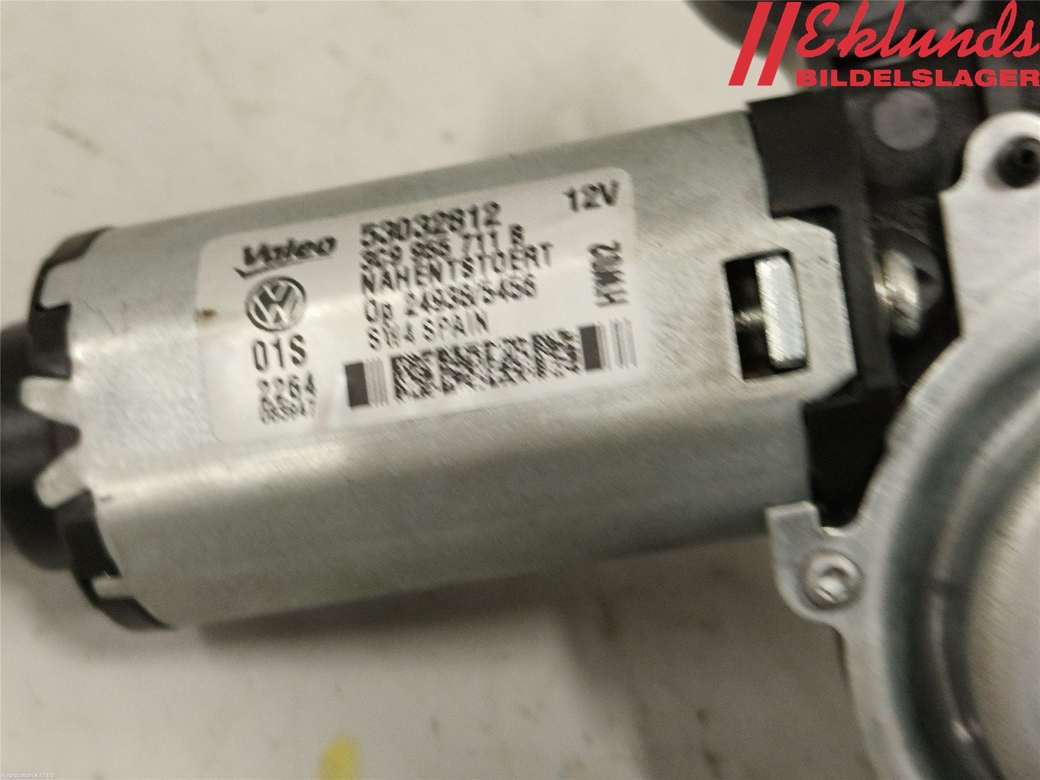 Volkswagen VW PASSAT 11-14 Torkarmotor Baklucka