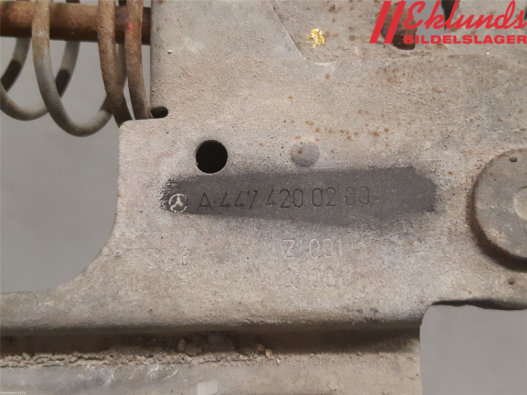 Mercedes-Benz MB VITO/V-KLASS (W640,W447,W448) 14- Parkeringsbroms Övrigt