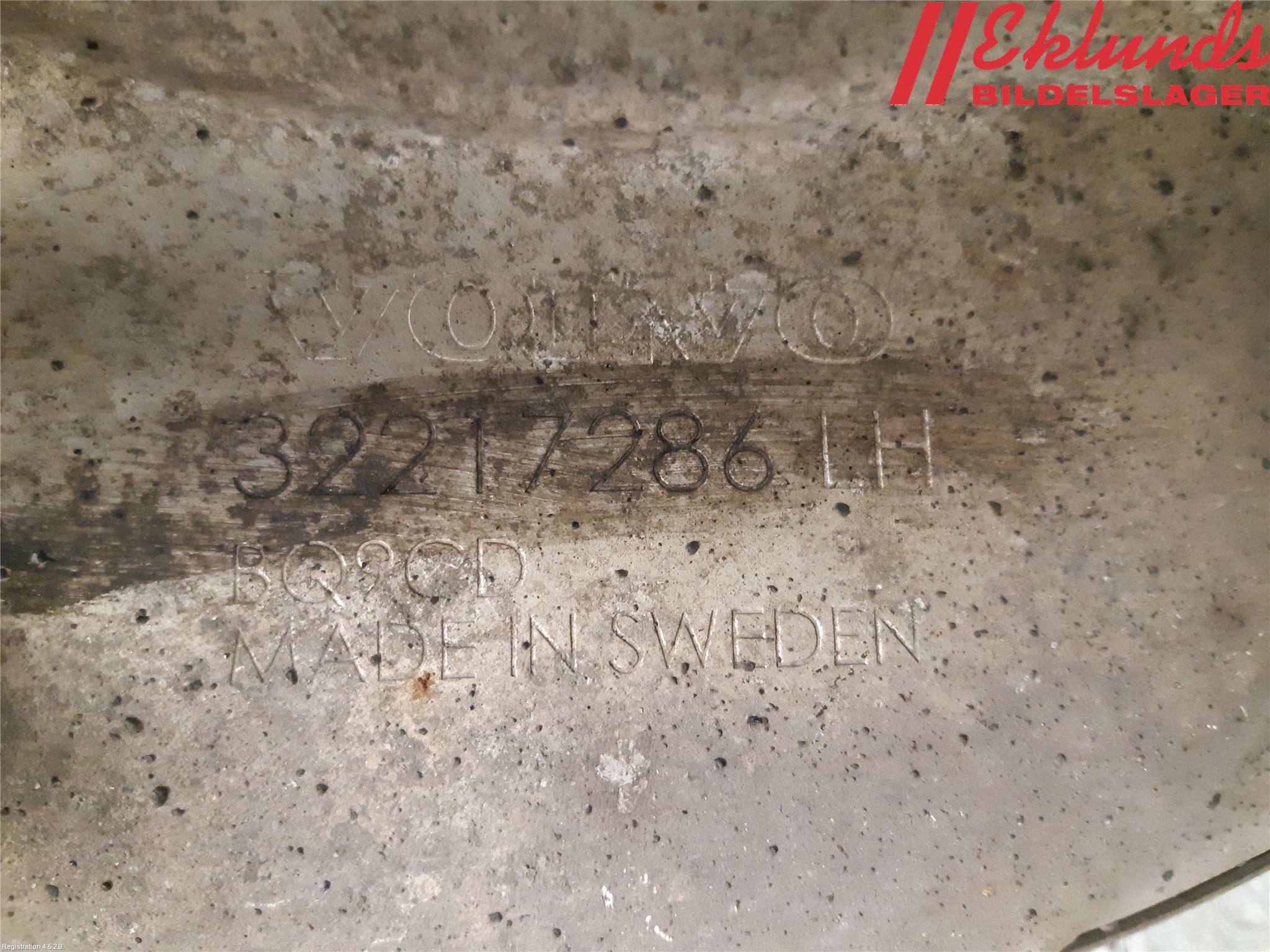 Volvo V90 17->> Bromssköld Bak