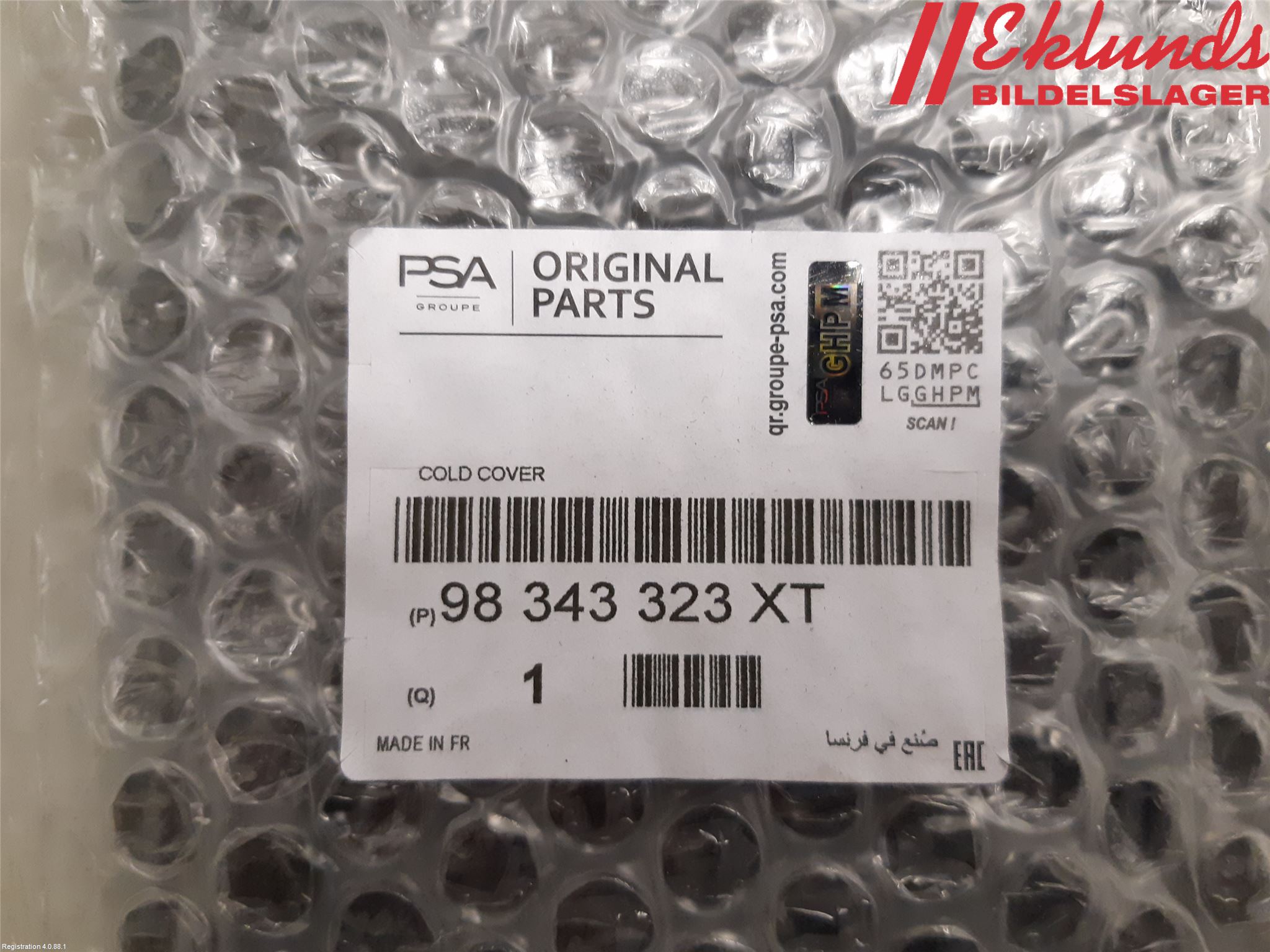 Citroen COTROEN C3 17-24 Stöt Utfyllnad-List-Grill