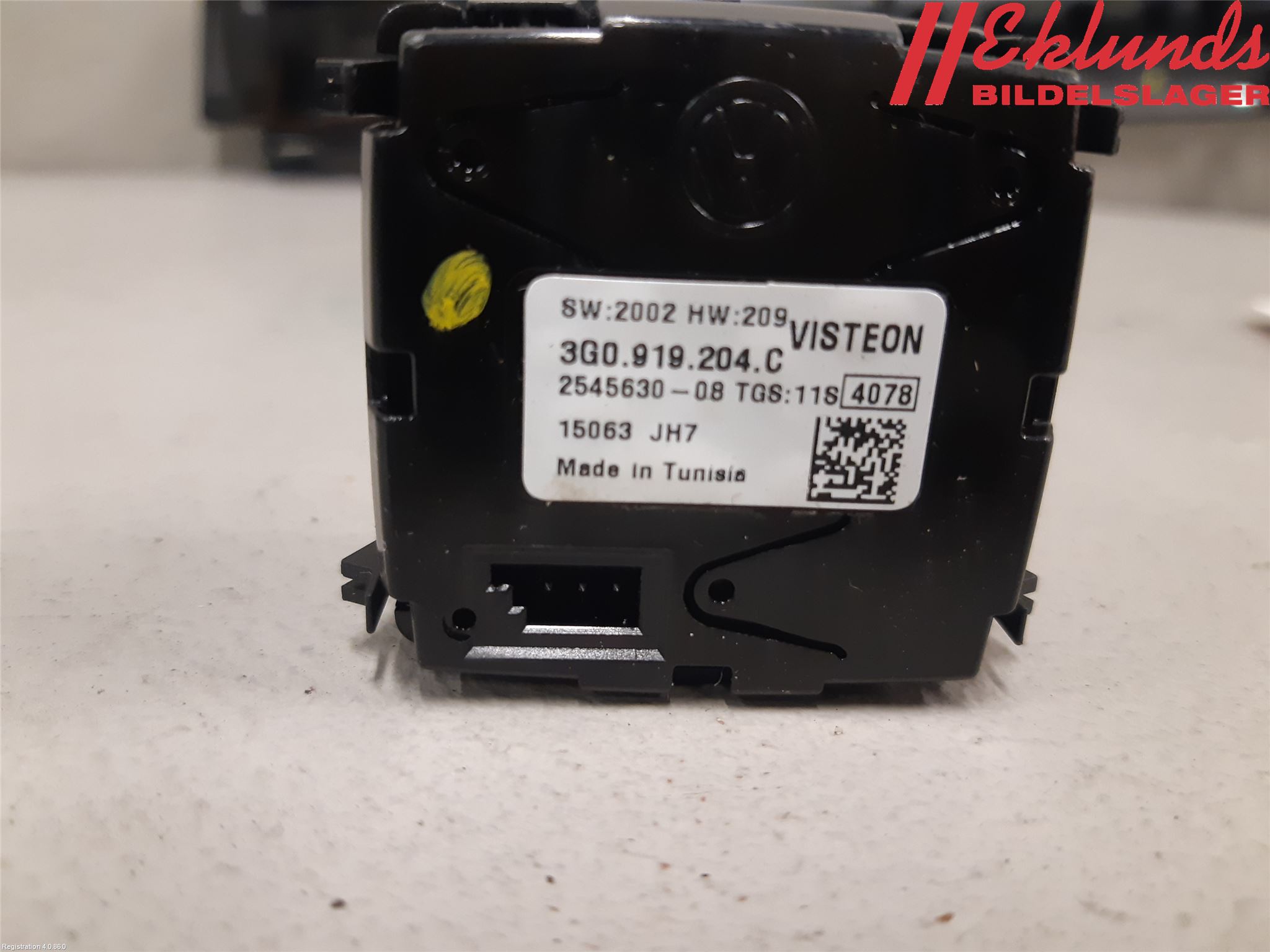 Volkswagen VW PASSAT 15-19 Instrument Klocka