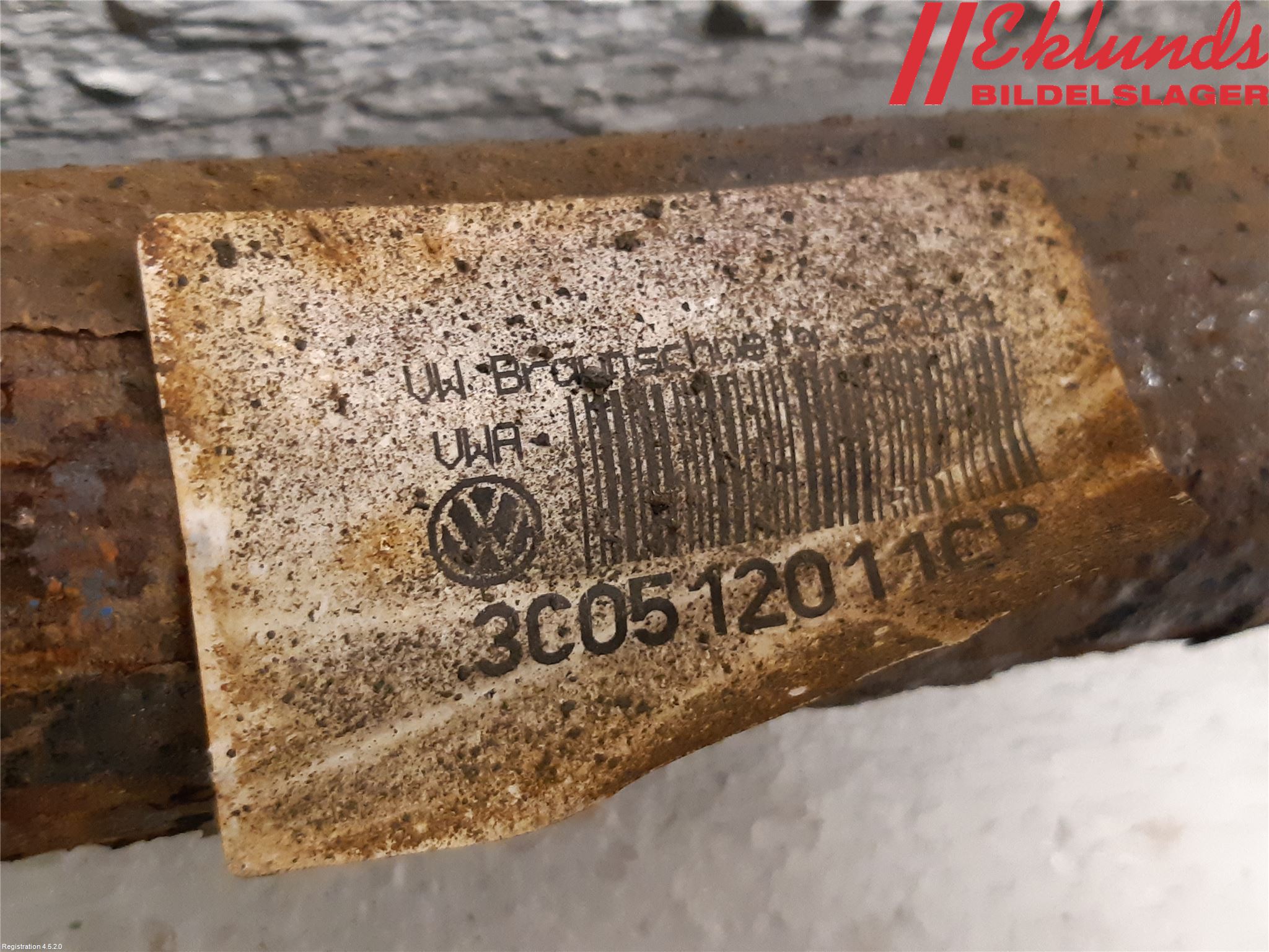 Volkswagen VW PASSAT 11-14 Stötdämpare Bak