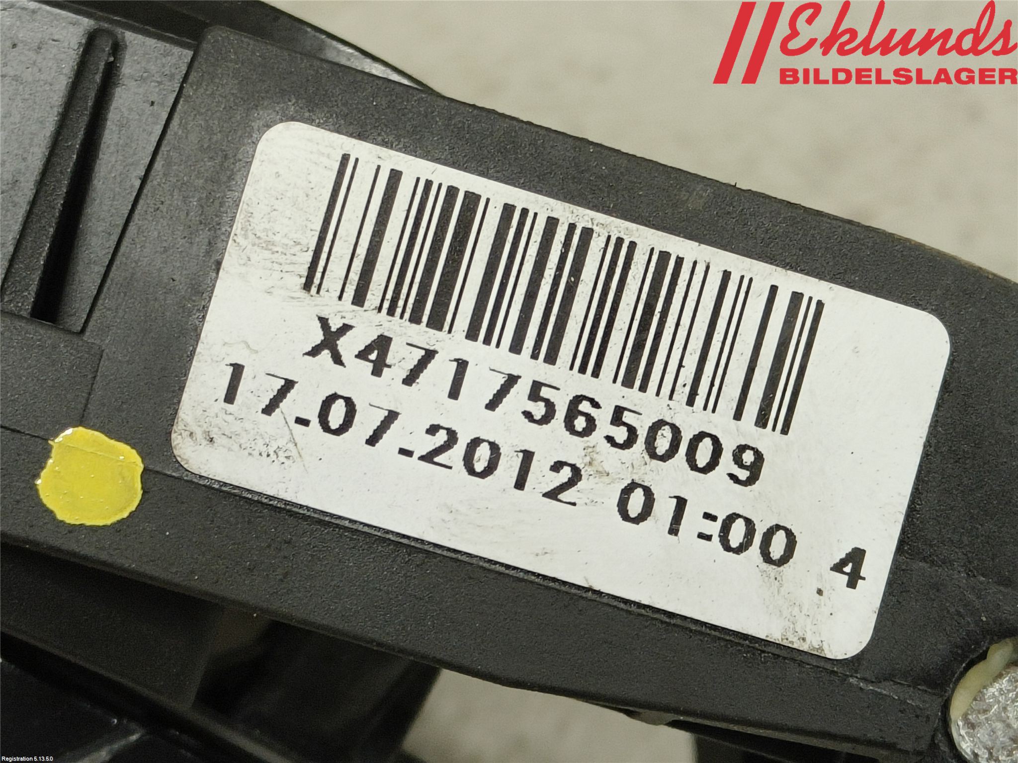 BMW 5 F10/F11/F18 09-17 Dörrhandtag Yttre Hö