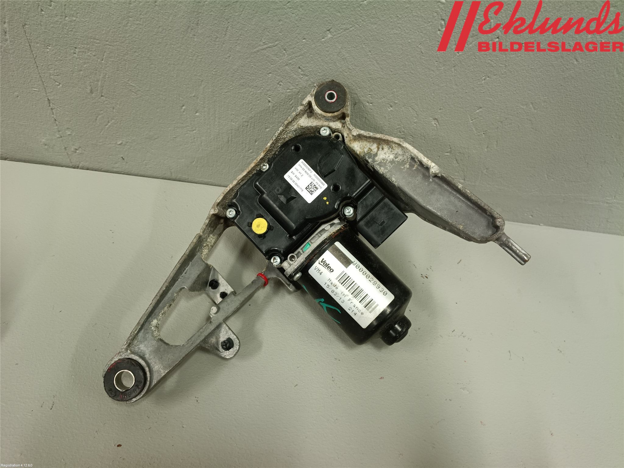 Ford B-MAX 12-17 Torkarmotor Vindruta