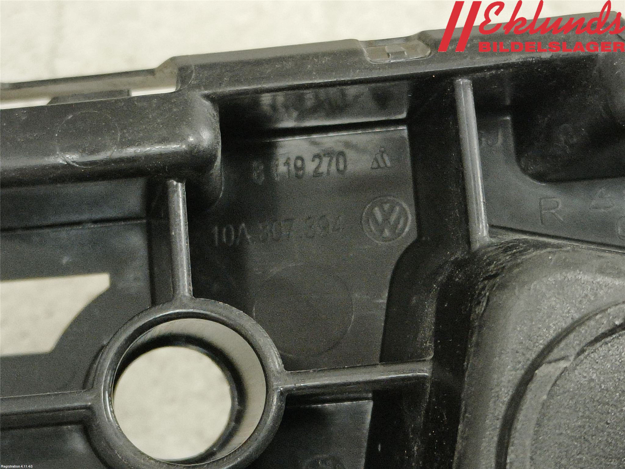 Volkswagen VW ID.3 21- Stötfångarfäste Bak Hö