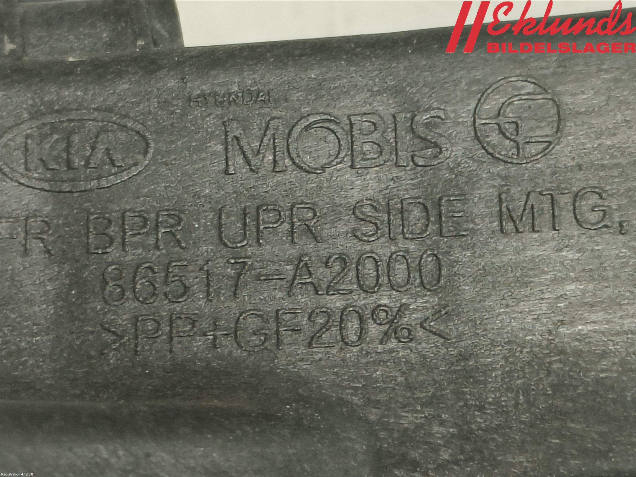 Kia CEED 12-18 Stötfångarfäste Fram Vä