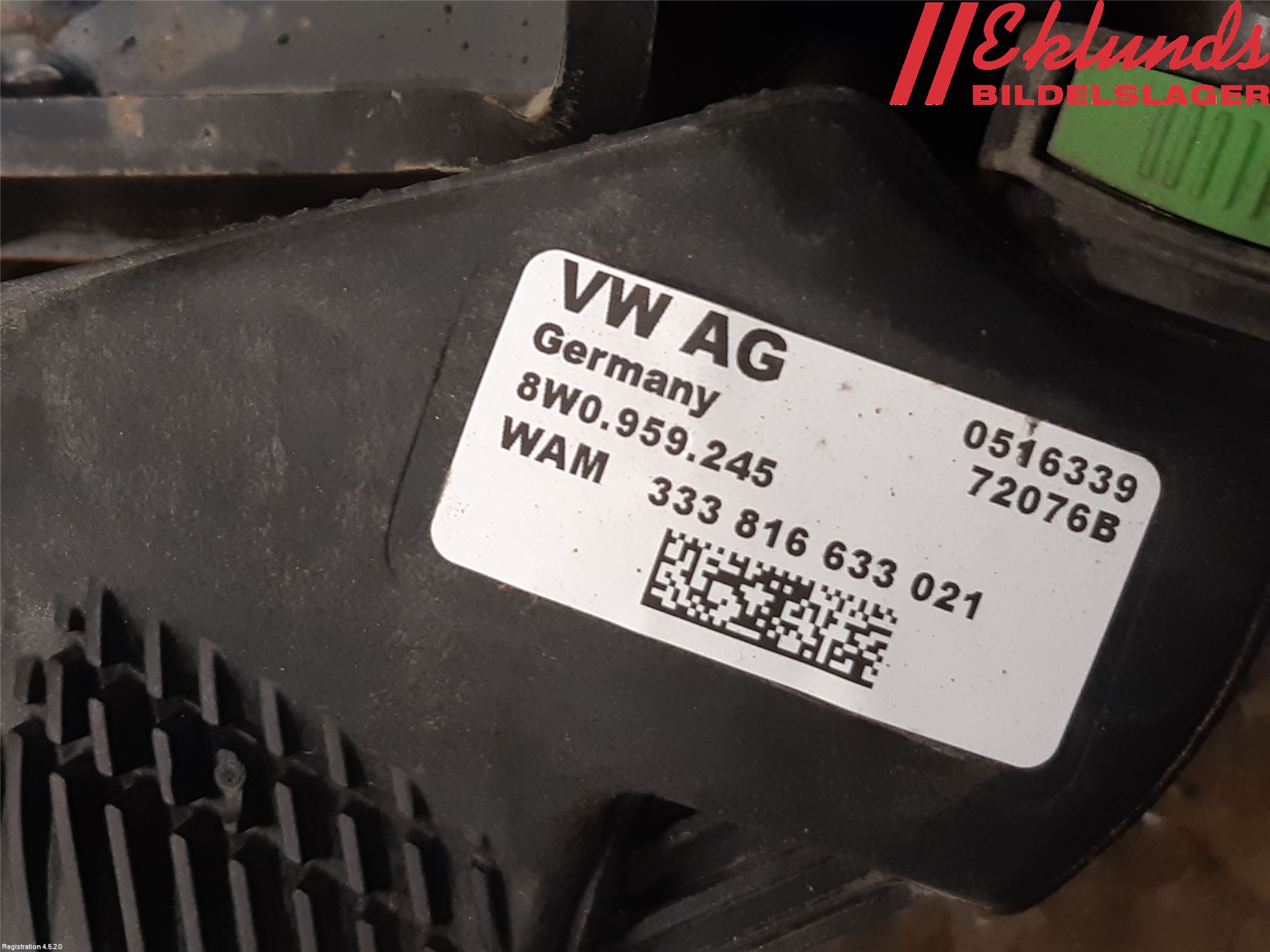 Audi A4/S4 B9 16-19 Dragkrok