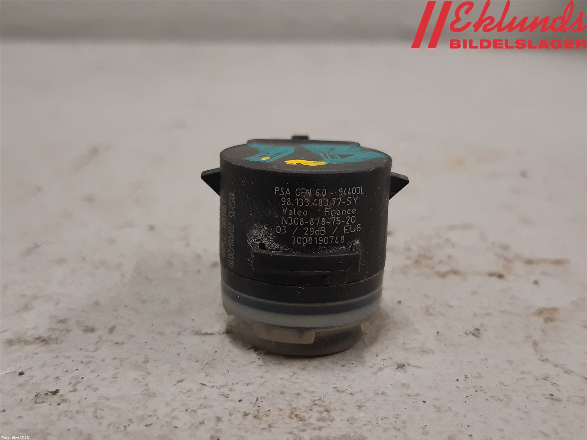 Peugeot 508 19- Parkeringshjälp Backsensor