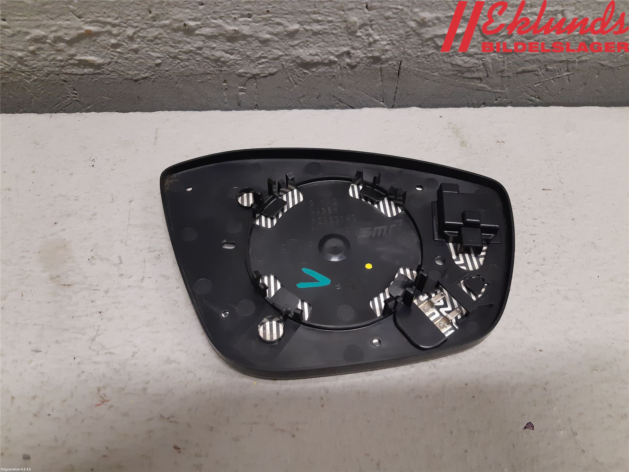 Peugeot 308 14-21 Spegelglas Vä