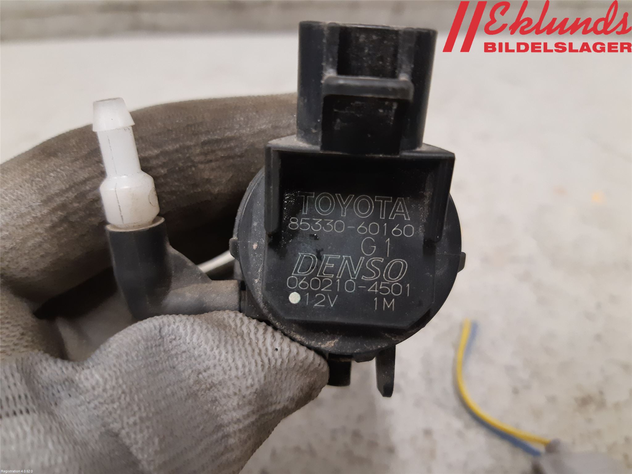 Toyota URBAN CRUISER Spolarpump Baklucka