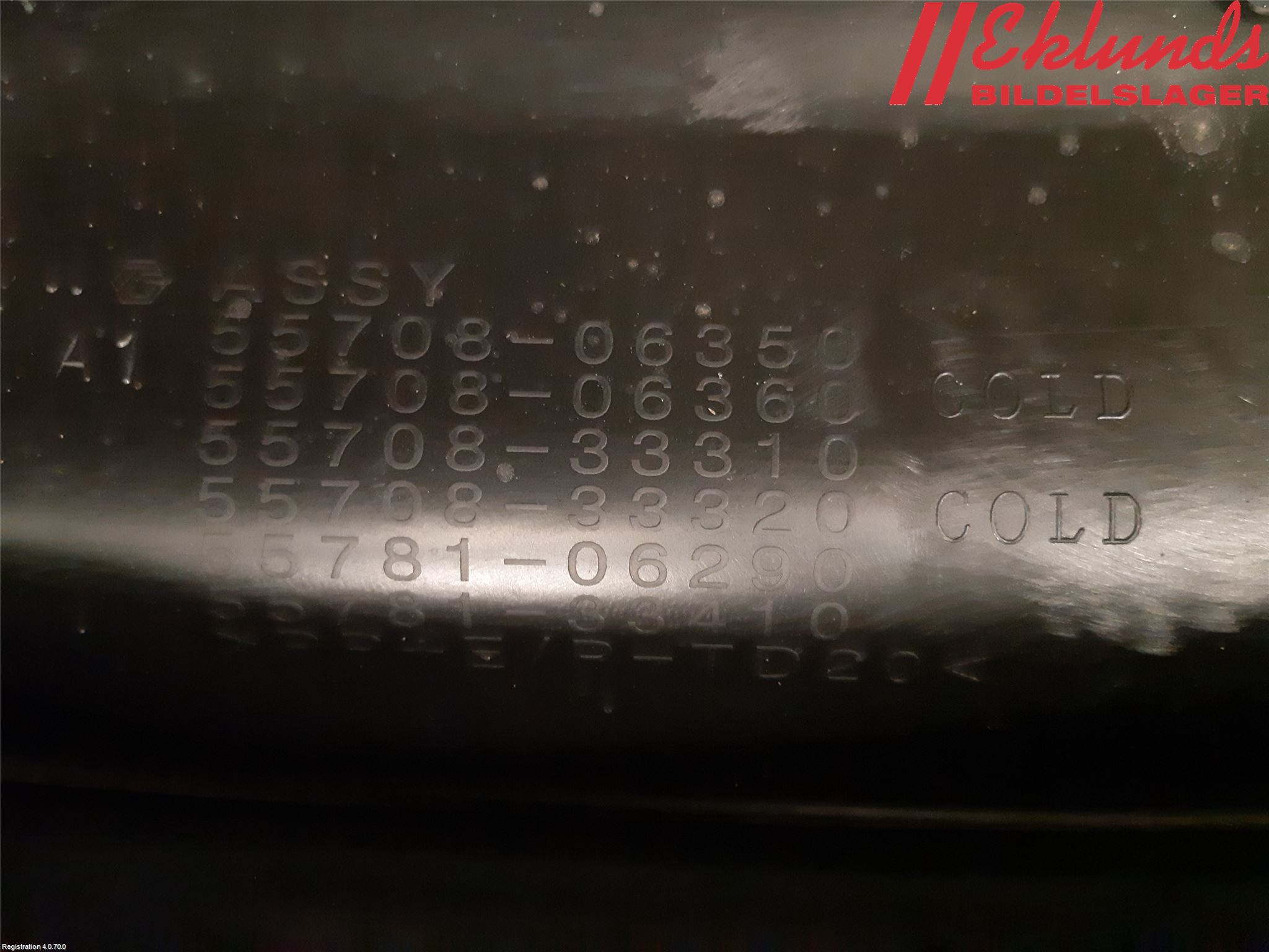 Lexus ES 250/300/330 Front Övrigt