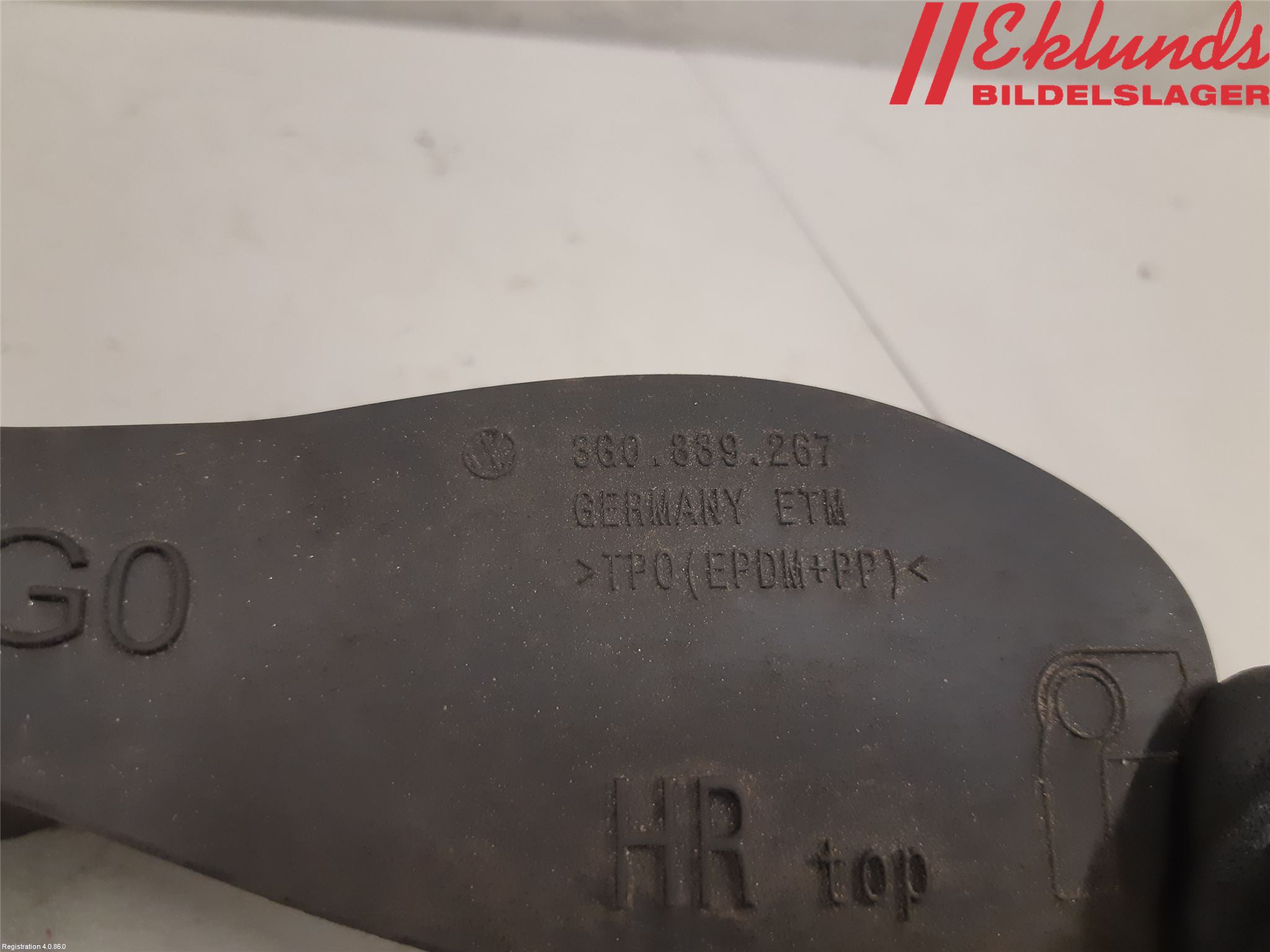 Volkswagen VW PASSAT 15-19 Dörrstopp