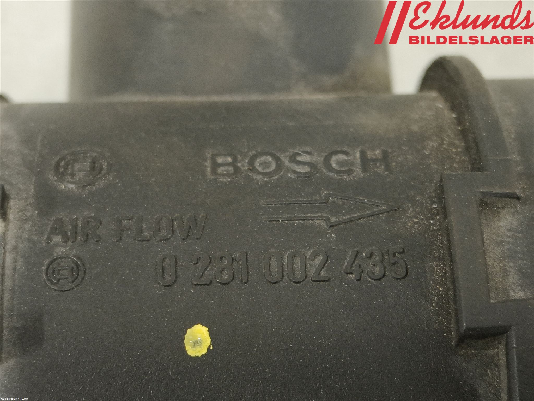 Porsche CAYENNE 03- Injluftmassamätare