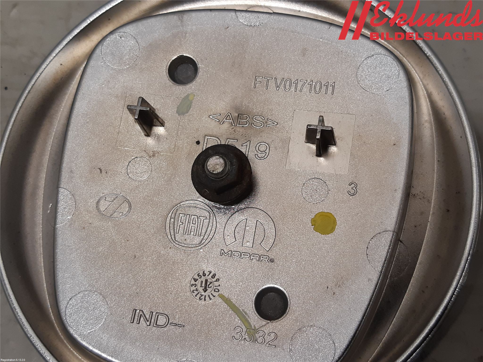 Fiat 500 07- Emblem