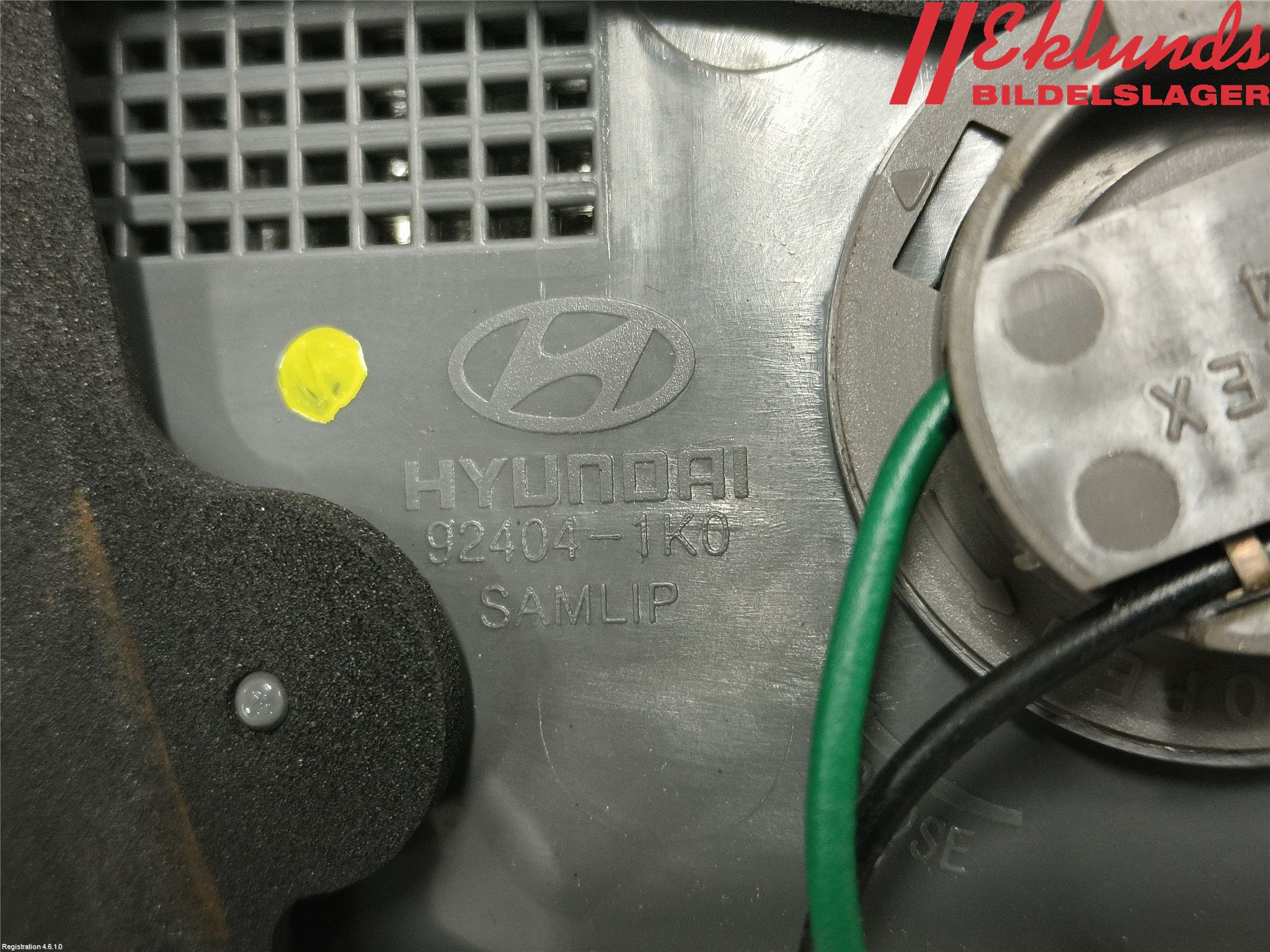 Hyundai ix20 Bakljus Lucka Hö