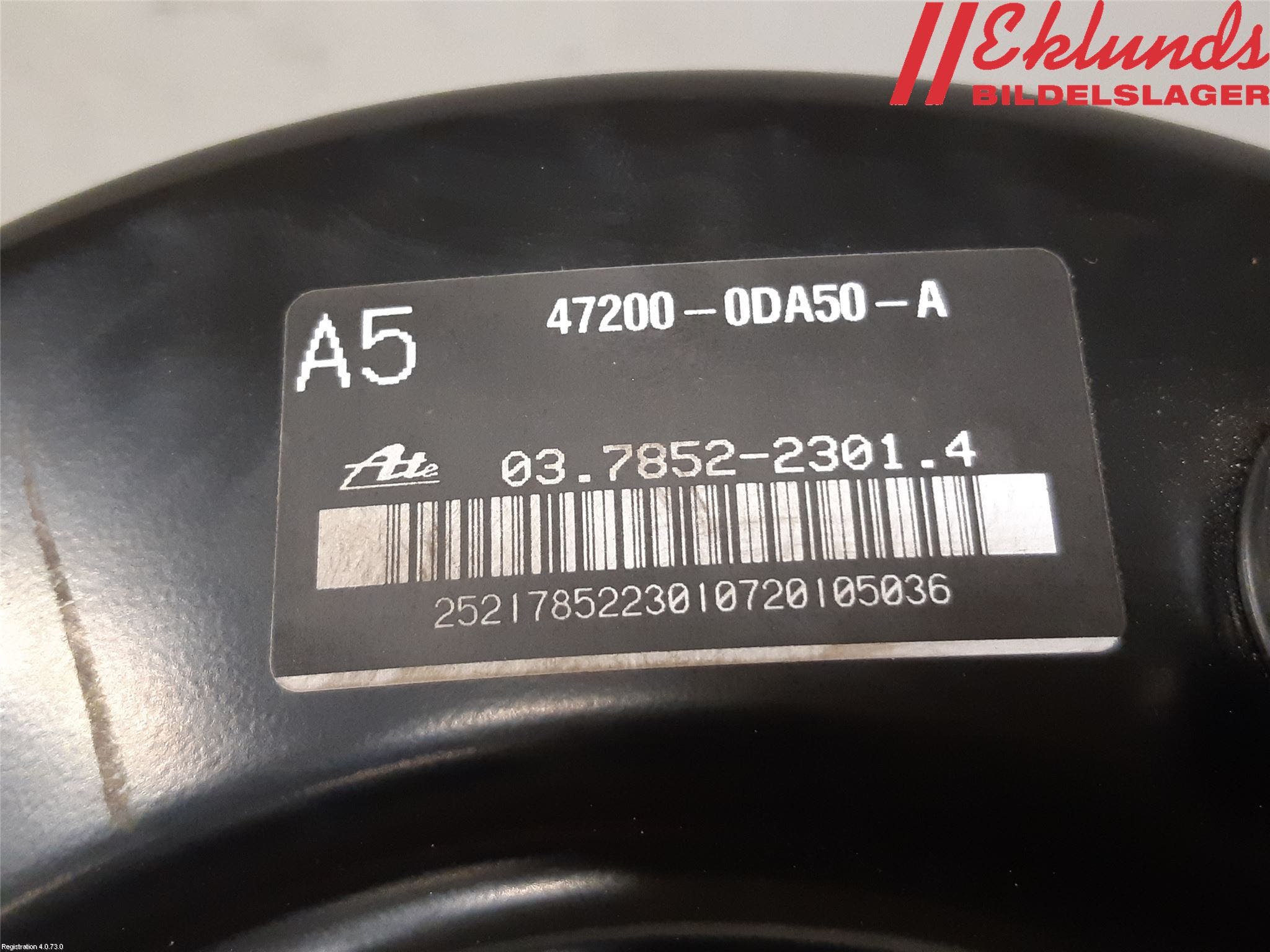 Toyota YARIS XP130 15-20 Bromsservo