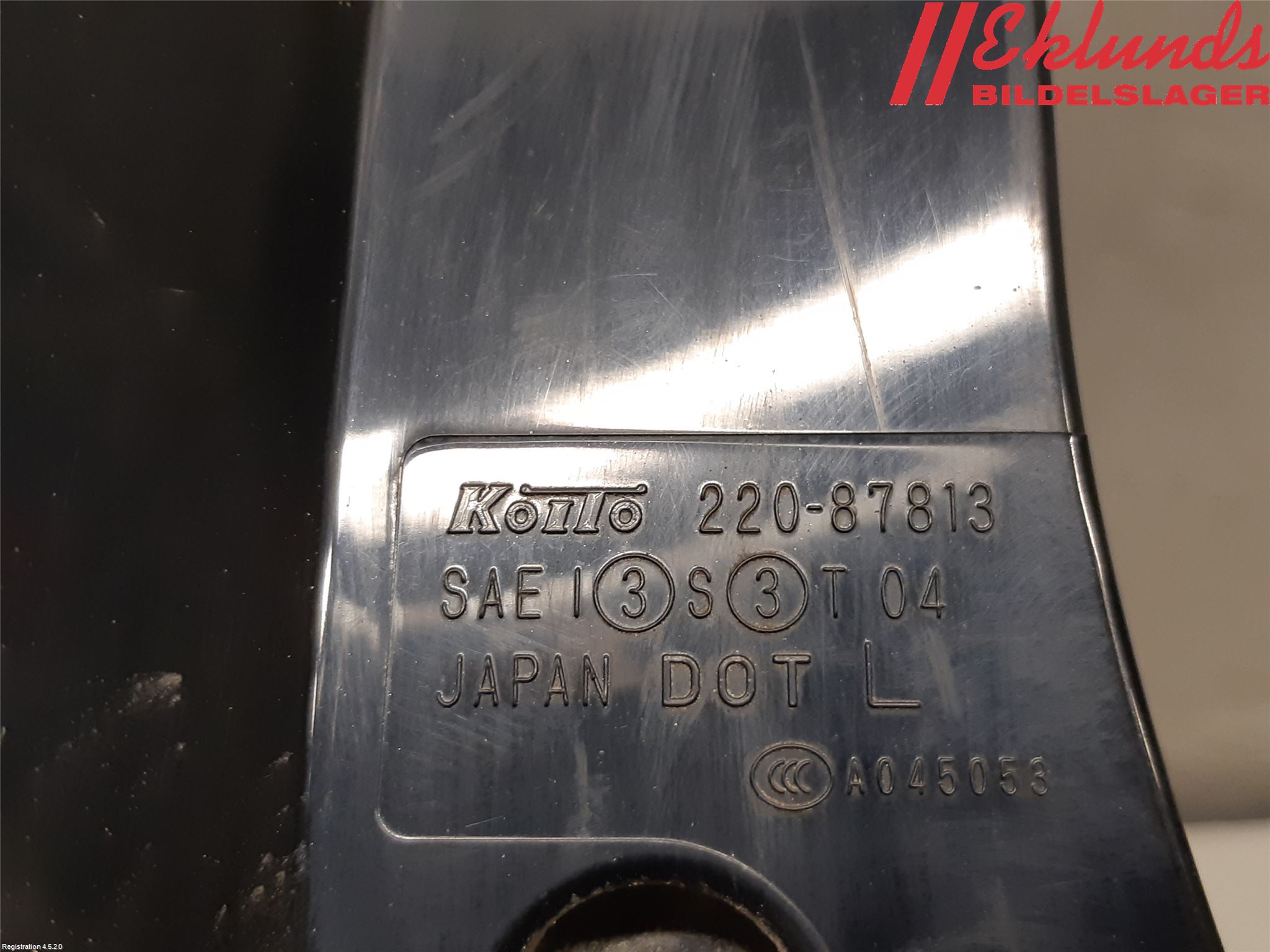 Mitsubishi OUTLANDER 07-12 Bakljus Vänster