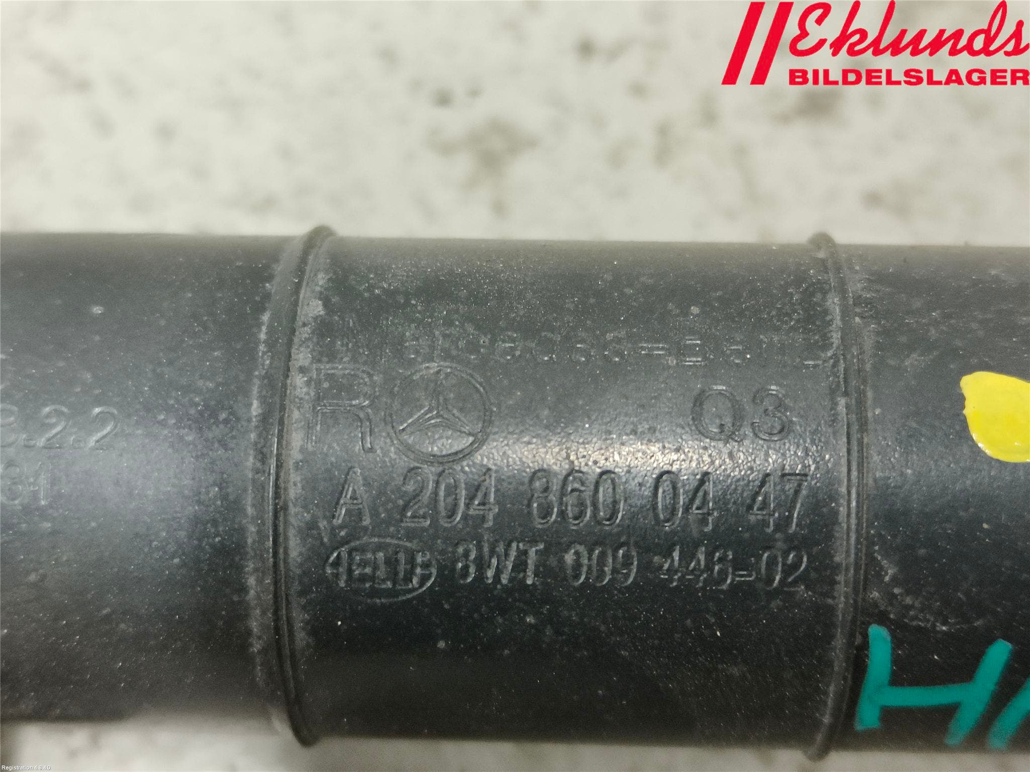 Mercedes-Benz MB C-KLASS (W204) 07-15 Spolarmunstycke Strålkastare