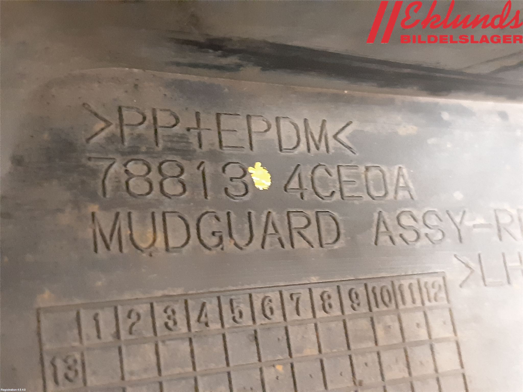 Nissan X-TRAIL 14-21 Stänkskydd