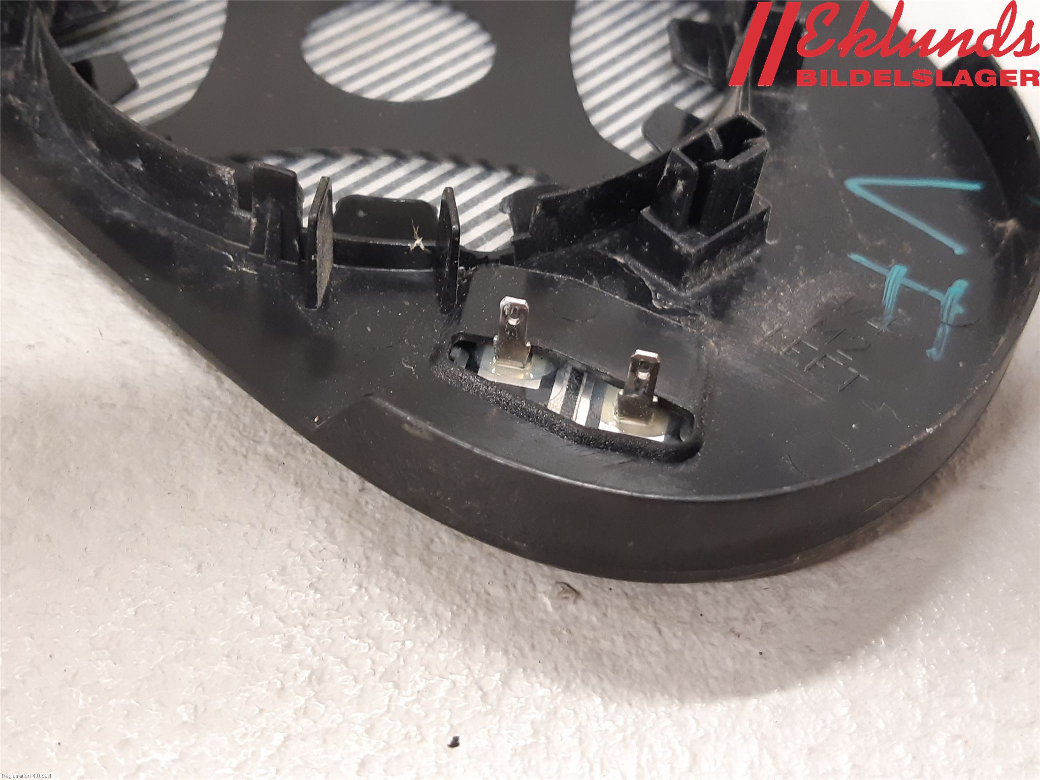 Peugeot 207 Spegelglas Vä