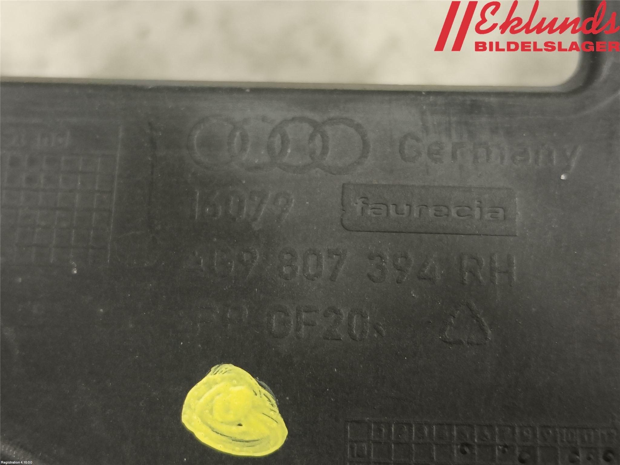 Audi A6/S6 4G 11-18 Stötfångarfäste Bak Hö